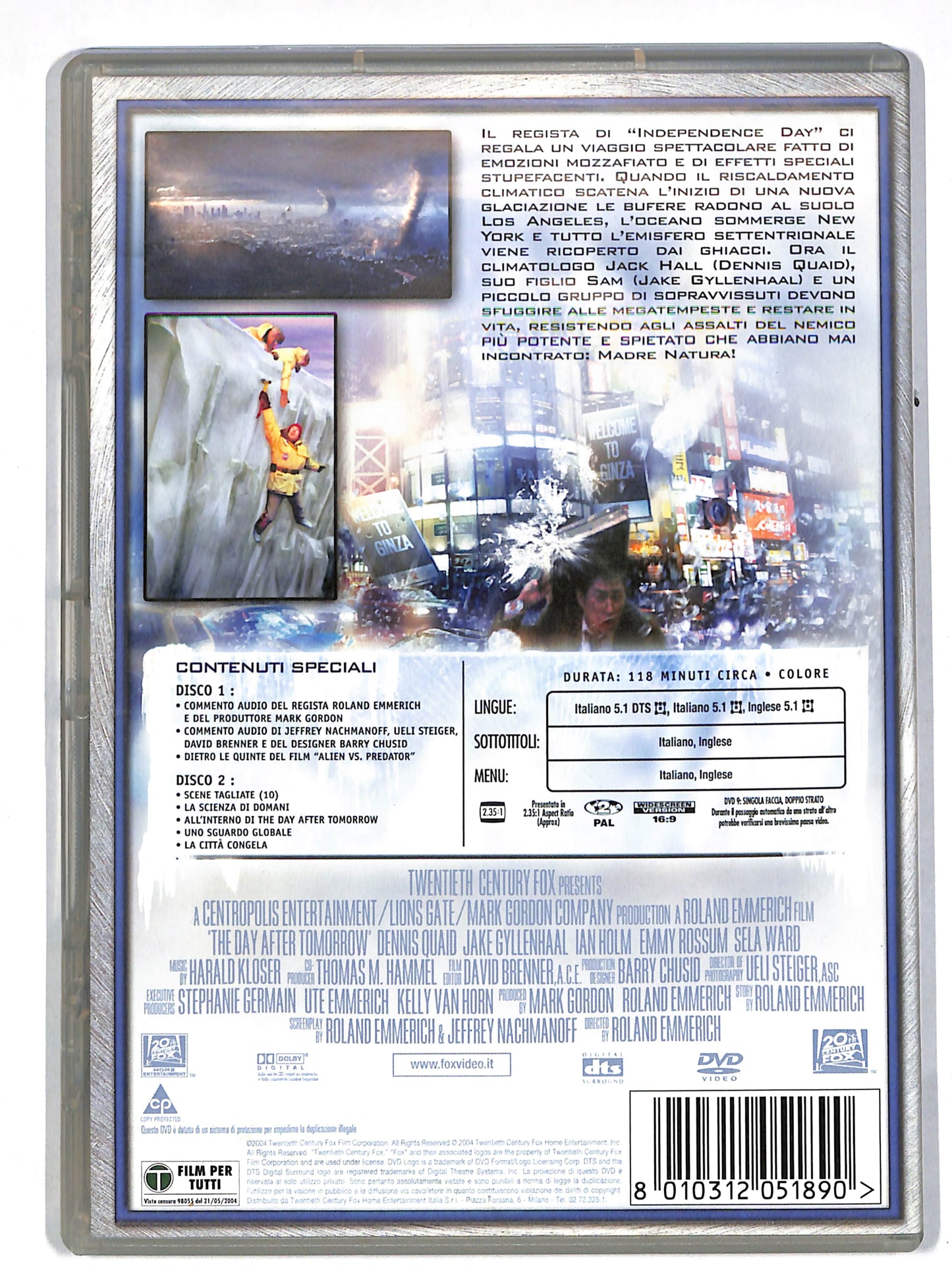 EBOND The Day After Tomorrow - L'alba del giorno dopo DVD DB612861