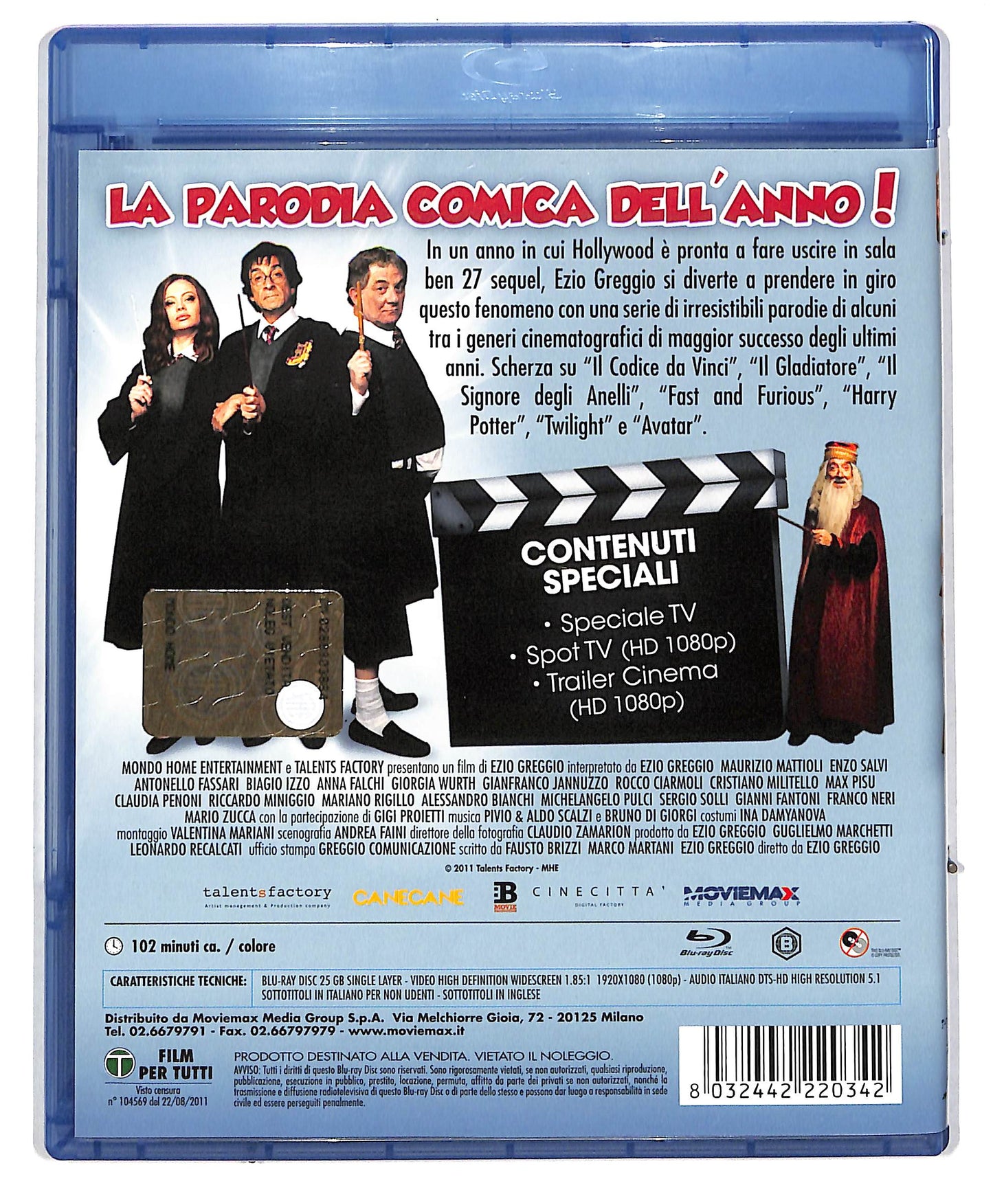 EBOND Box Office 3D - Il film dei film BLURAY DB613141