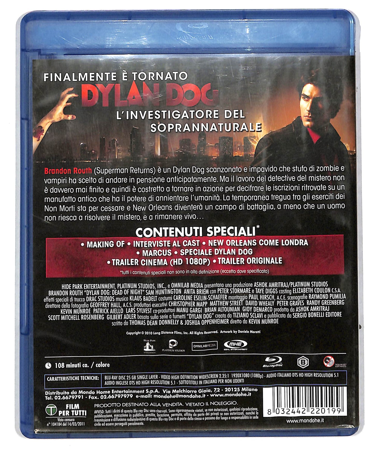 EBOND Dylan Dog - Il film BLURAY DB613143