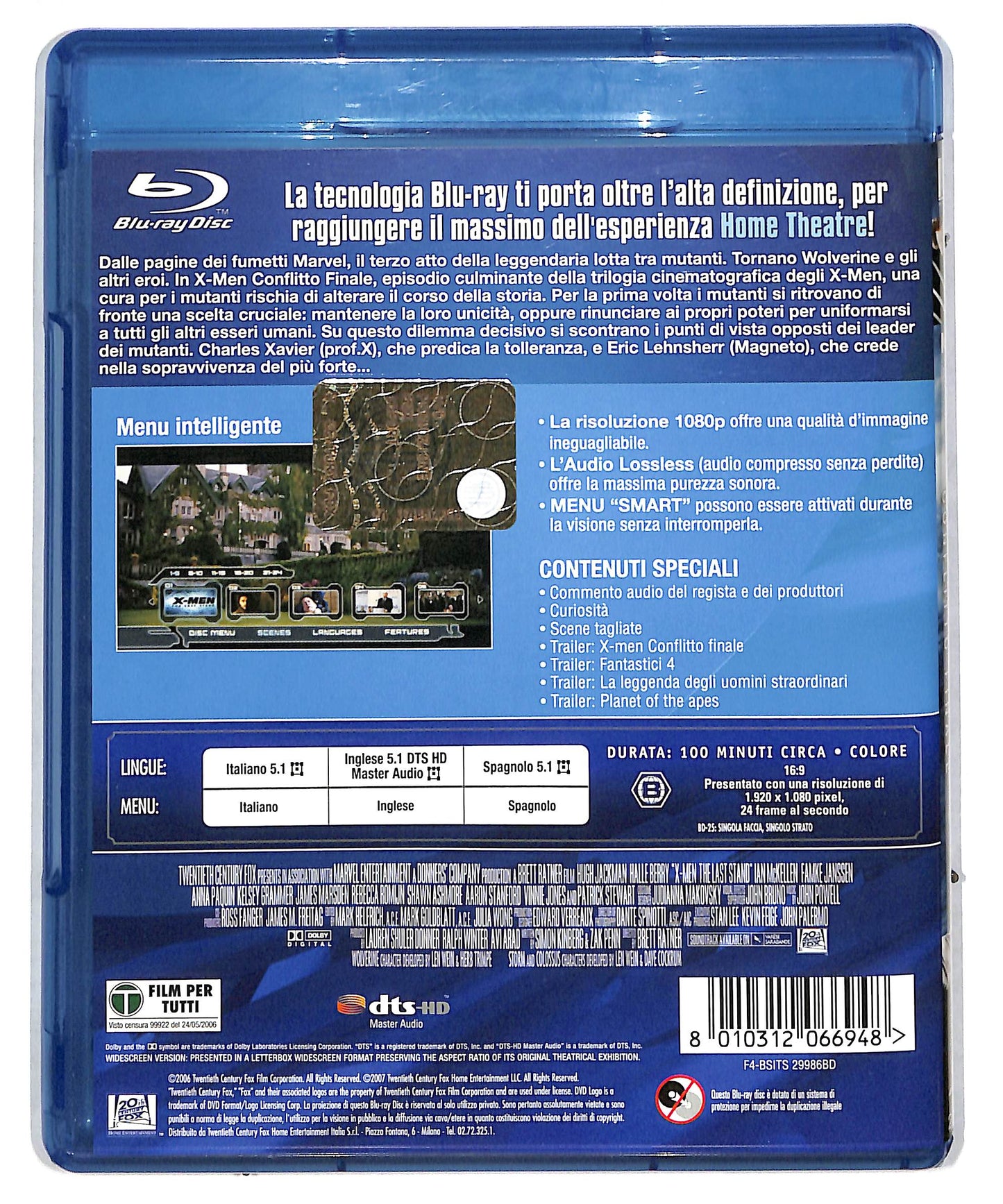 EBOND X-men - Conflitto finale BLURAY DB613155