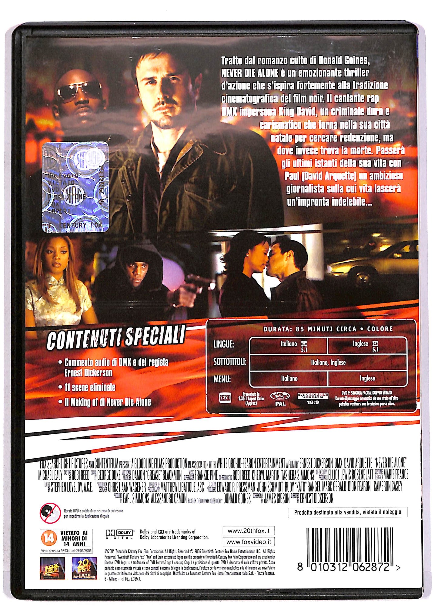 EBOND Never die alone DVD DB613313