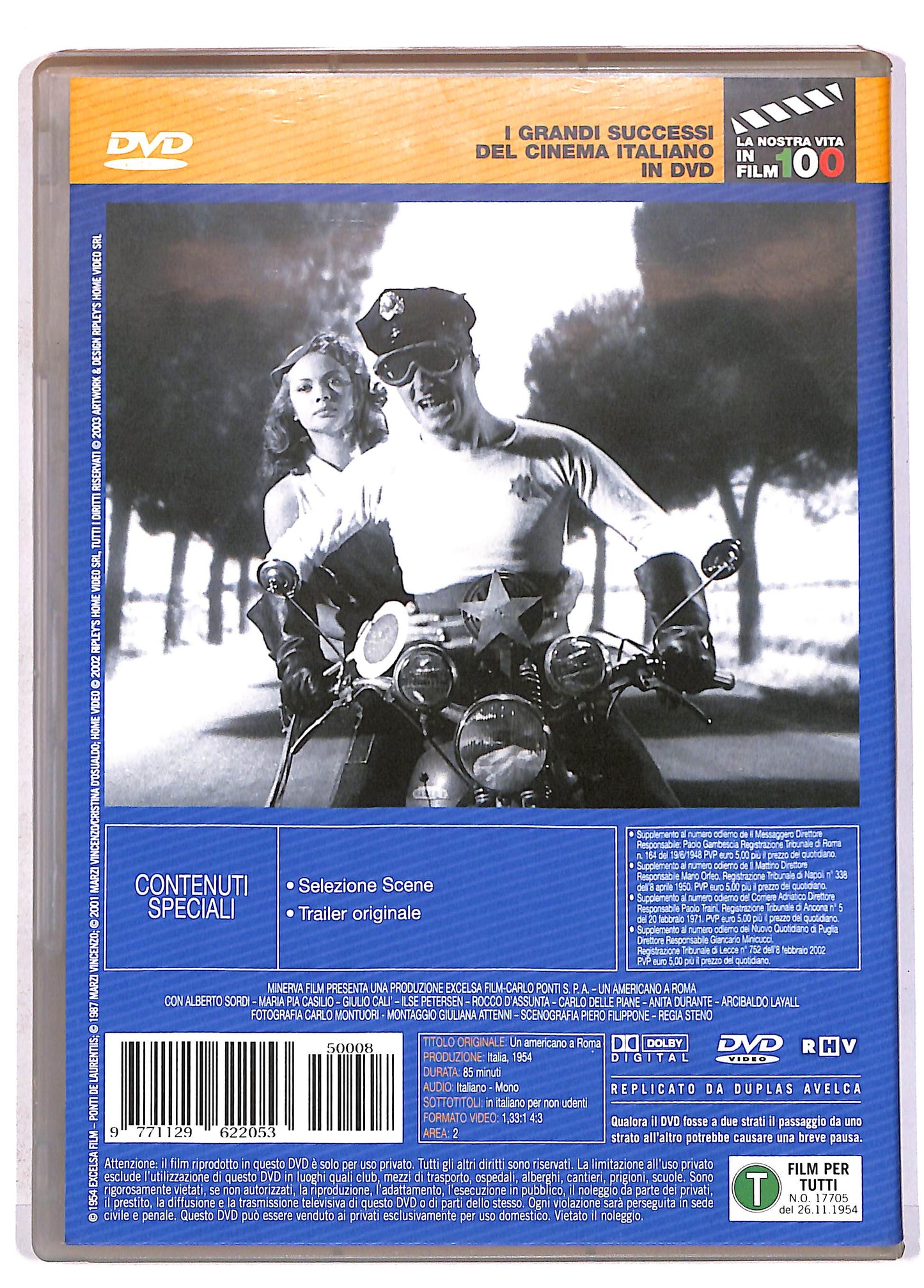 EBOND Un Americano a Roma Editoriale DVD DB613314