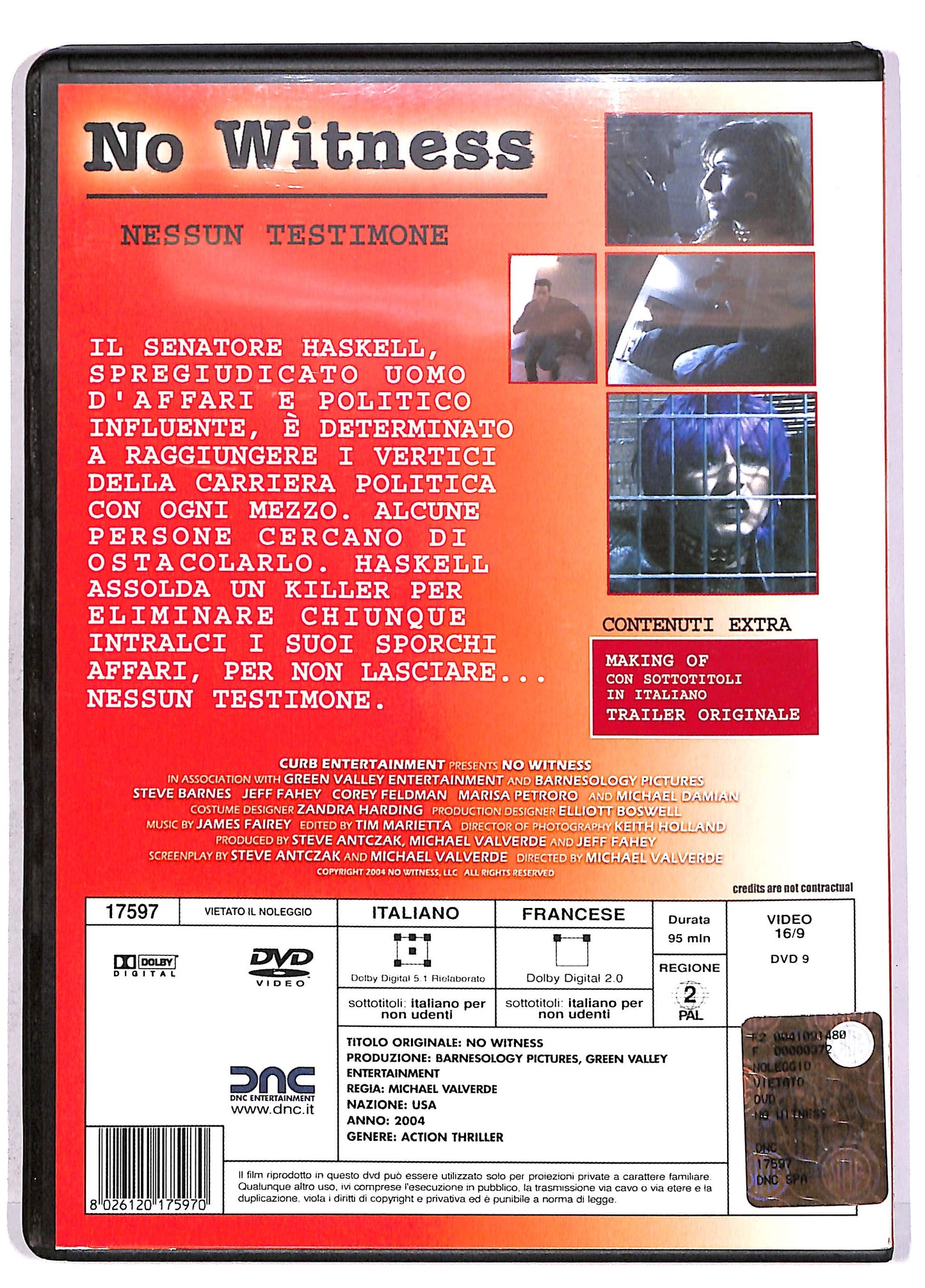 EBOND No Witness DVD DB613343