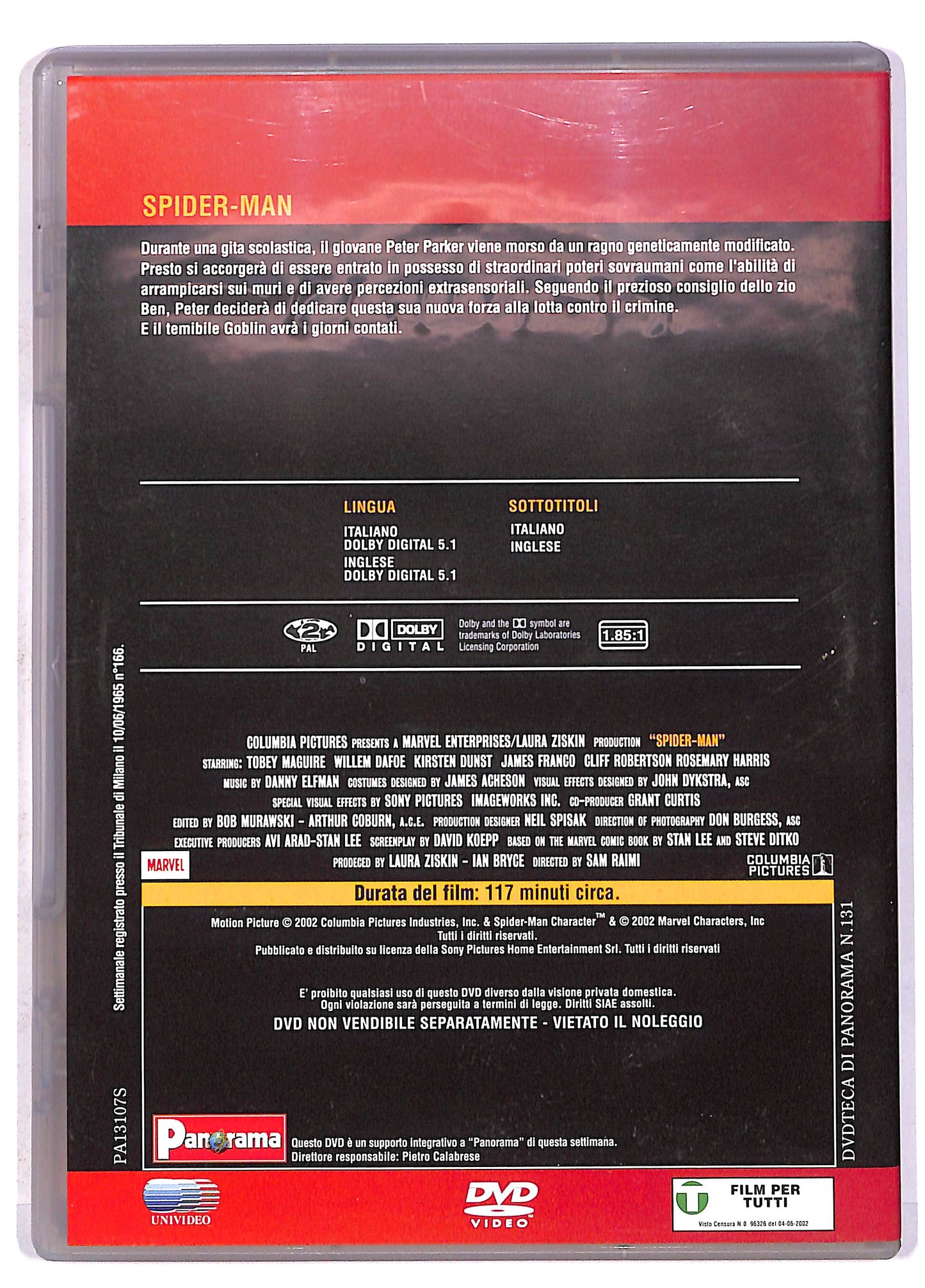 EBOND Spider Man EDITORIALE DVD DB613361