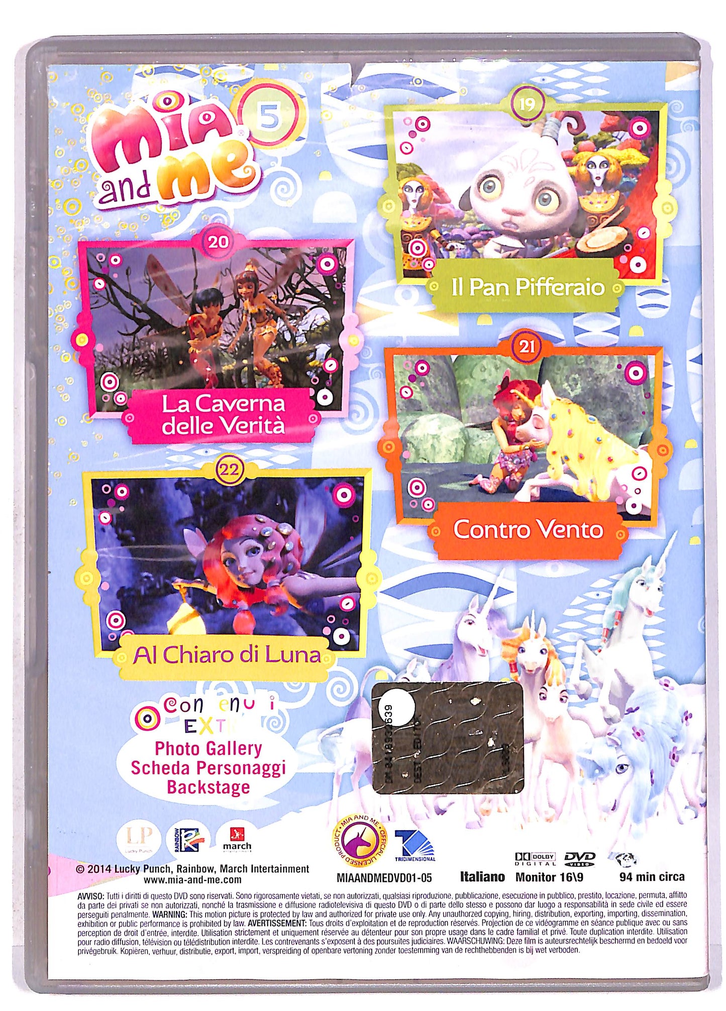 EBOND Mia and me Volume 5 EDITORIALE DVD DB613363