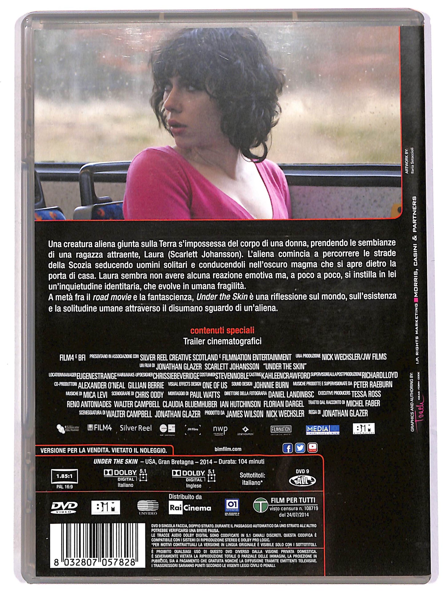 EBOND Under the Skin NOLEGGIO DVD DB613642