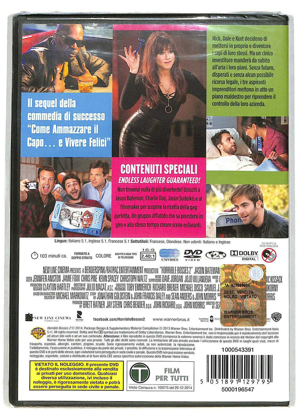 EBOND Come Ammazzare Il Capo 2 NOLEGGIO DVD DB613661