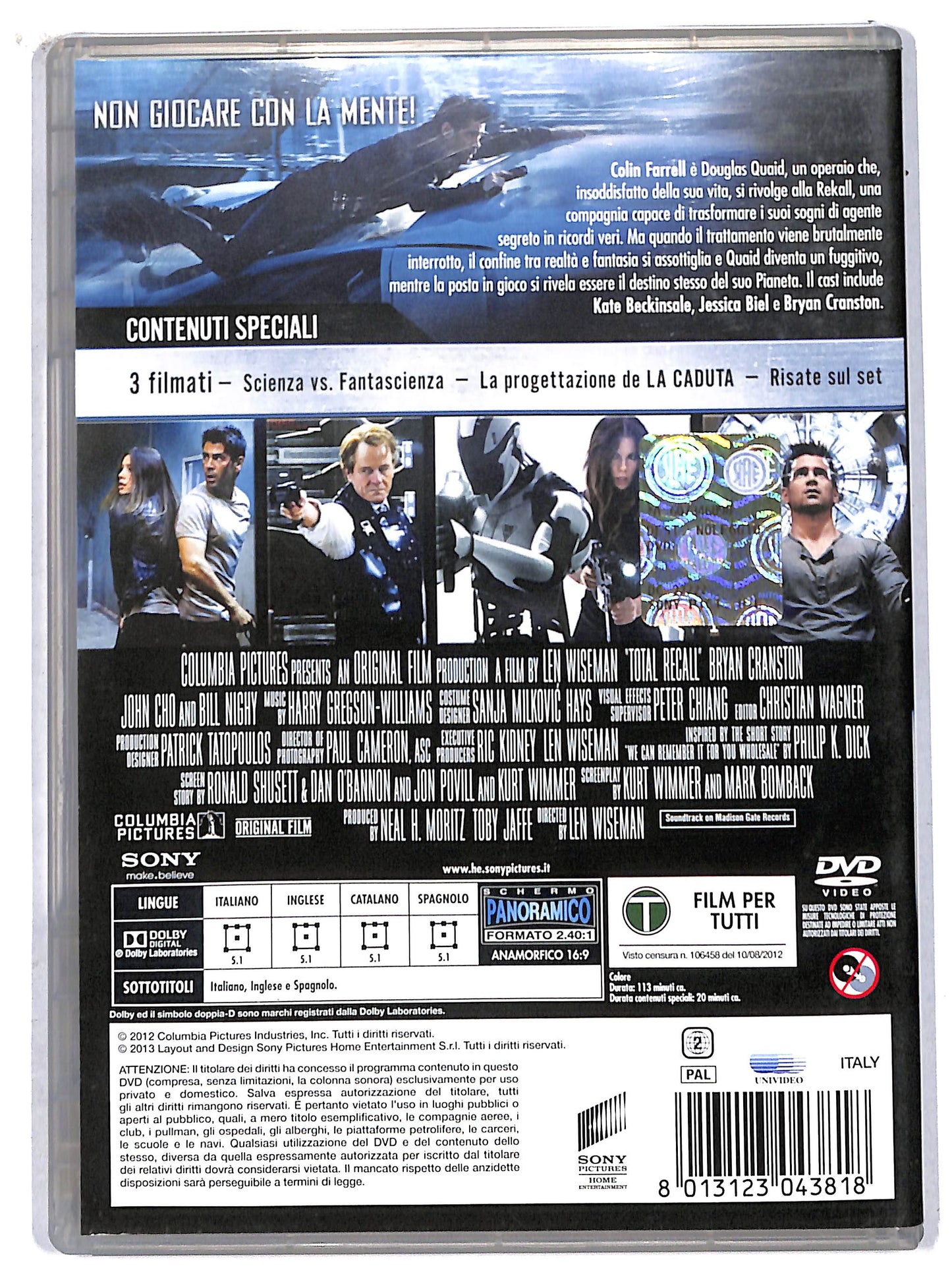 EBOND total recall - atto di forza NOLEGGIO DVD DB613664