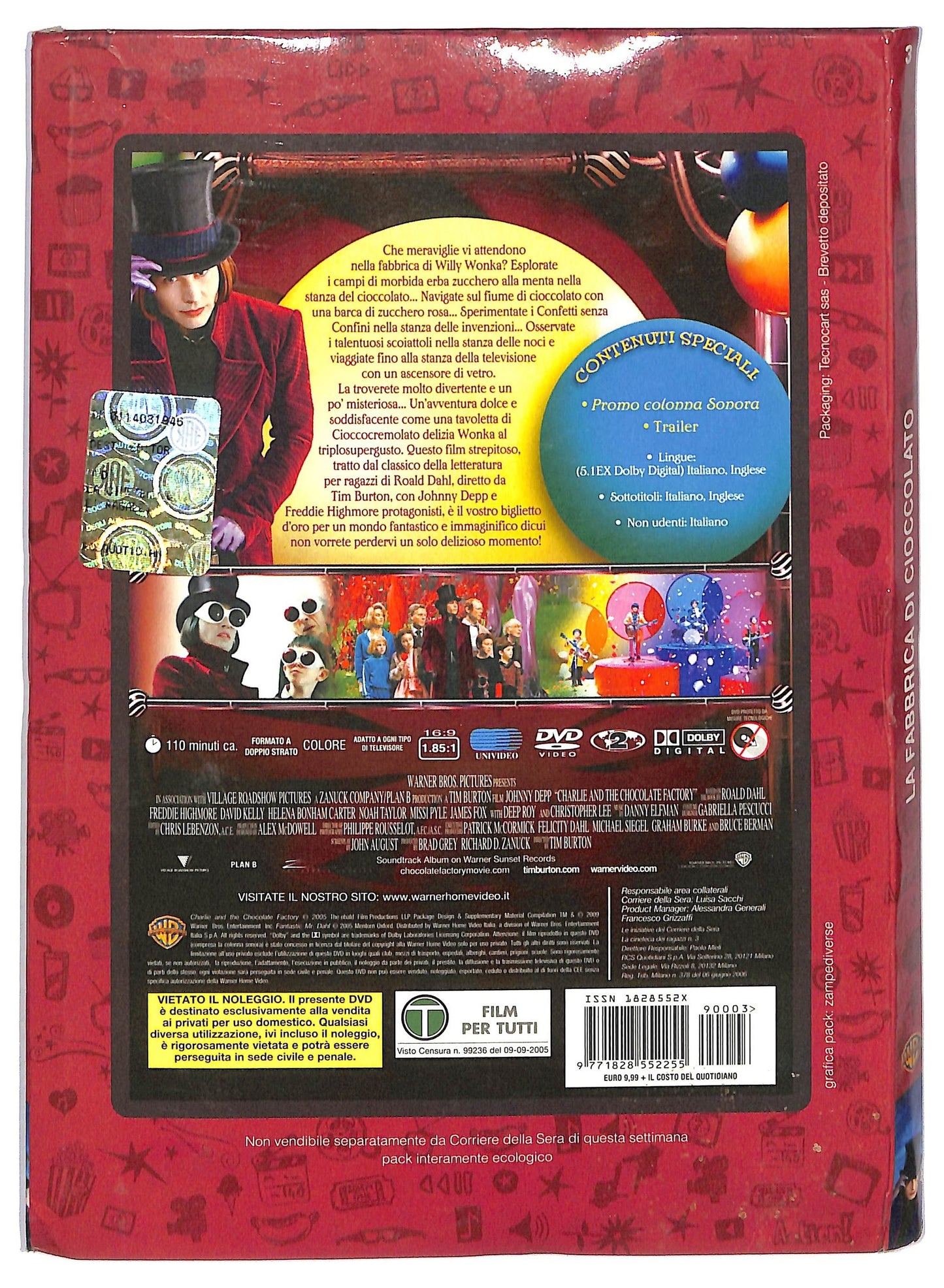 EBOND La fabbrica di cioccolato EDITORIALE DVD DB613902