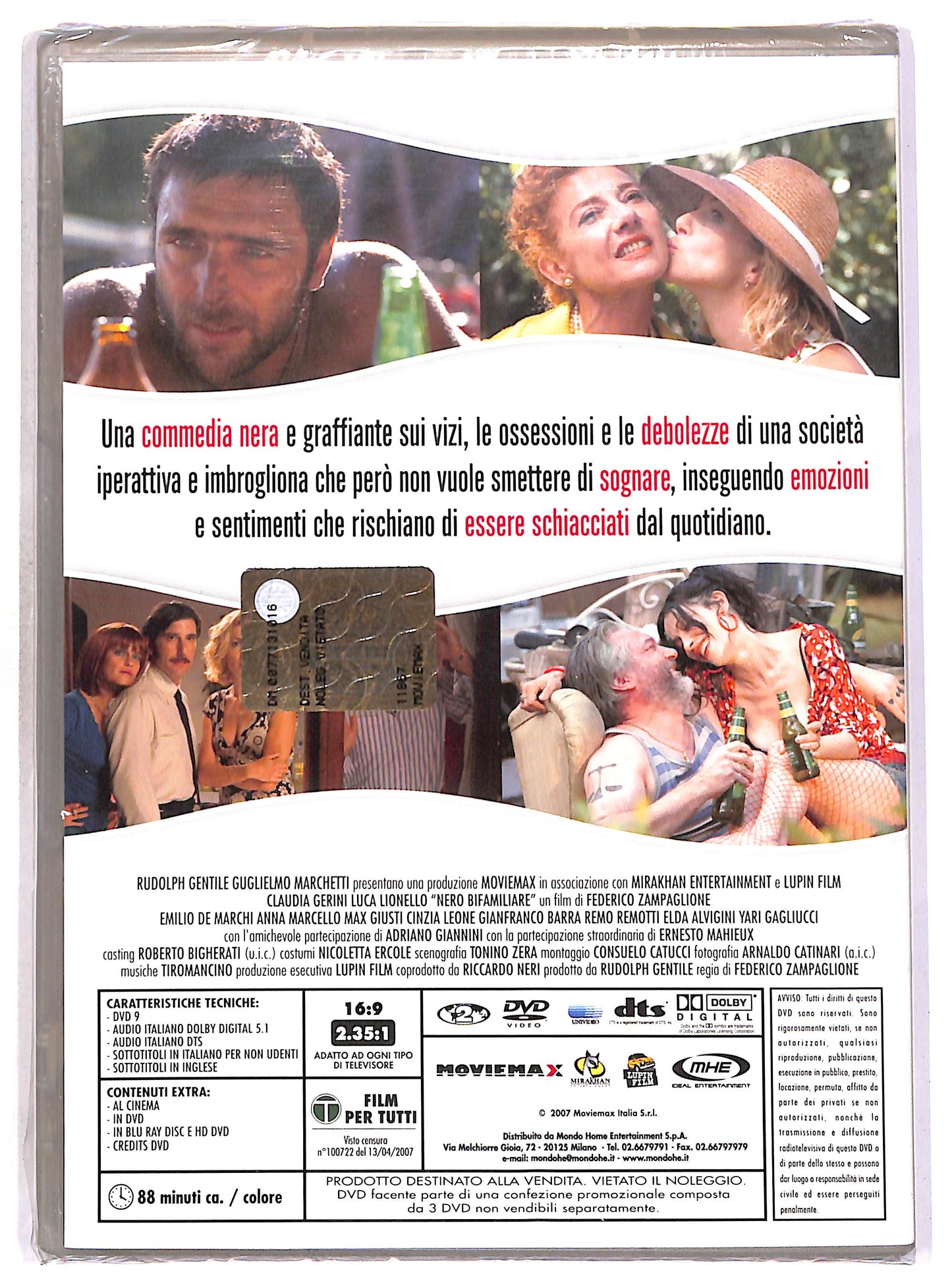 EBOND Nero bifamiliare EDITORIALE DVD DB614307