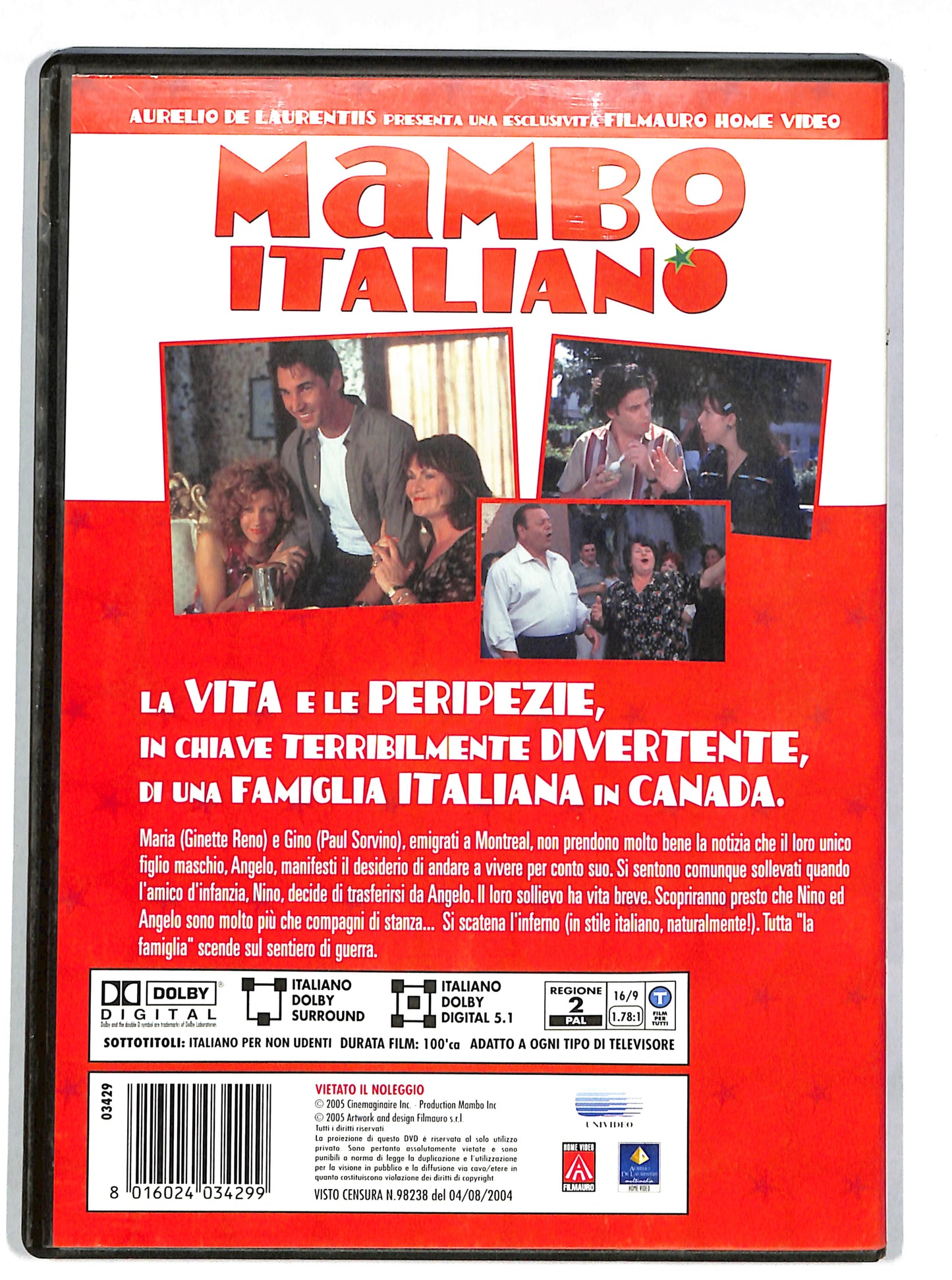 EBOND Mambo italiano DVD DB614417