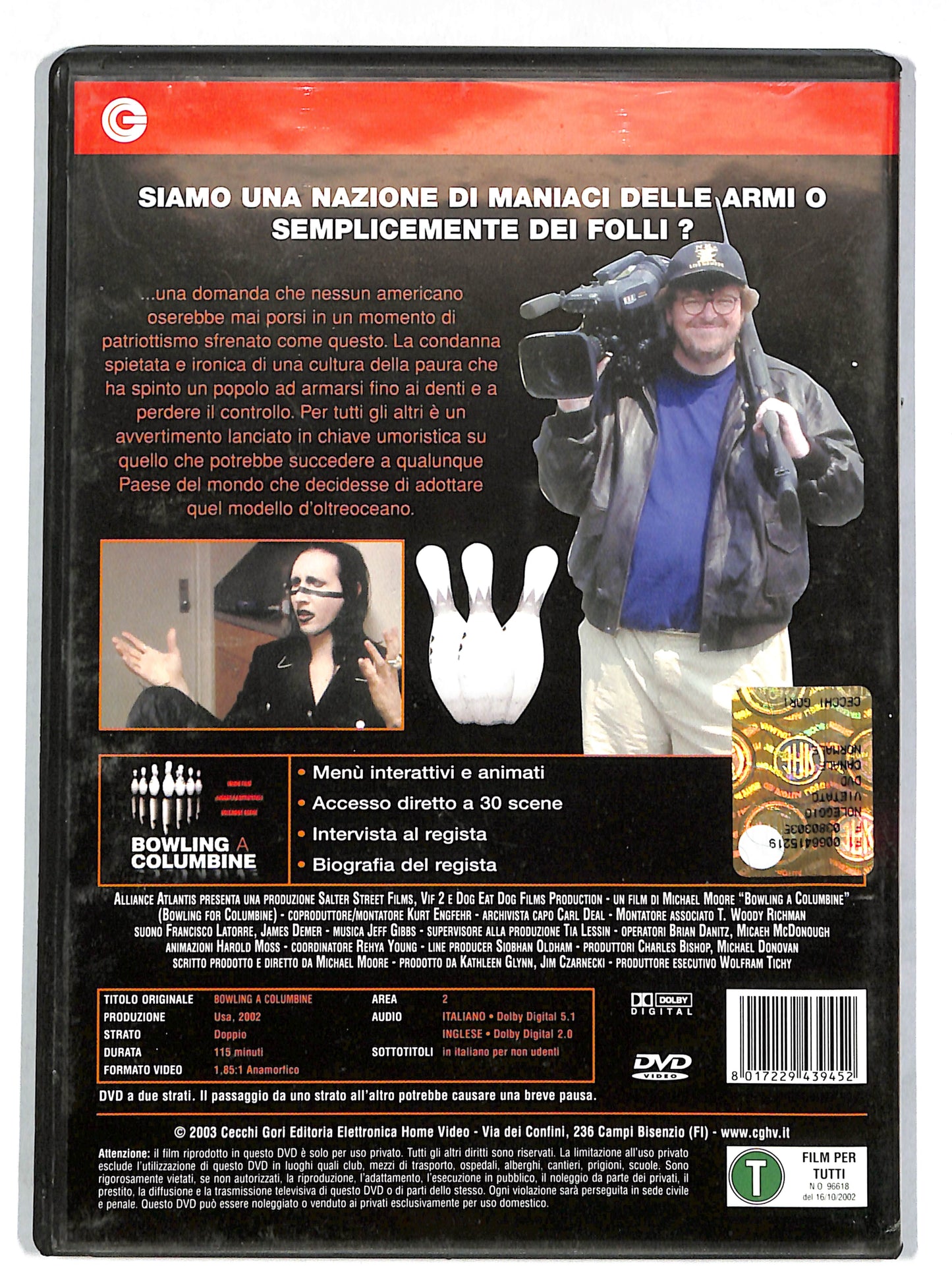 EBOND Bowling a columbine DVD DB614446