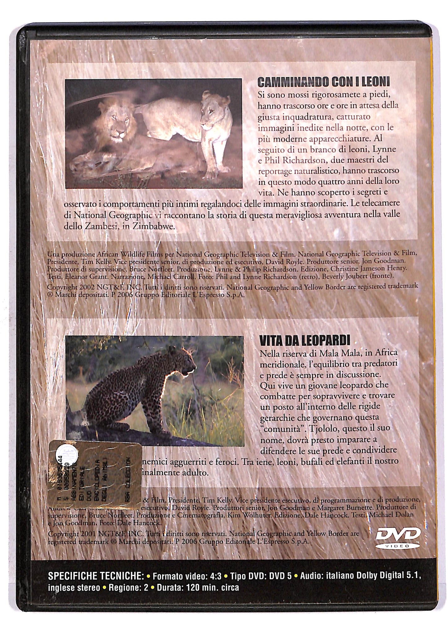 EBOND NG Enciclopedia degli animali Mammiferi I EDITORIALE DVD DB615411