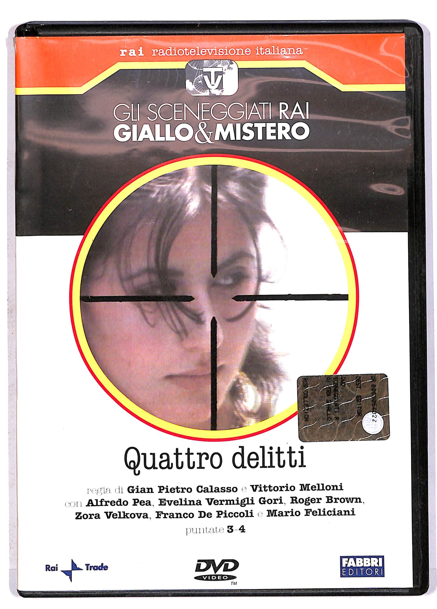 EBOND Quattro delitti  puntate 3-4 EDITORIALE DVD DB615438