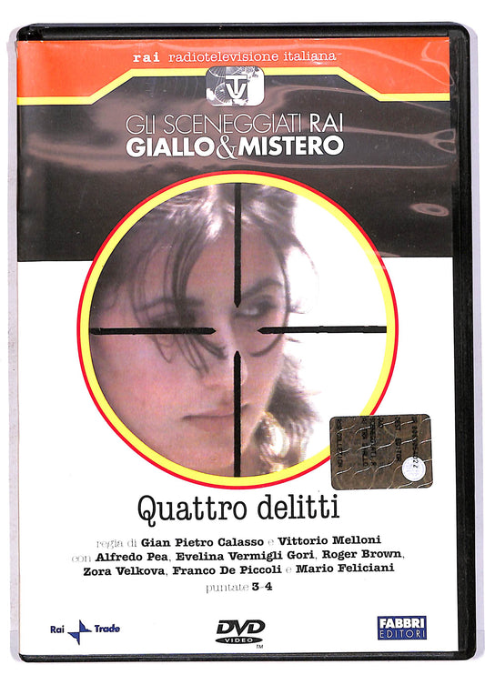 EBOND Quattro delitti  puntate 3-4 EDITORIALE DVD DB615438