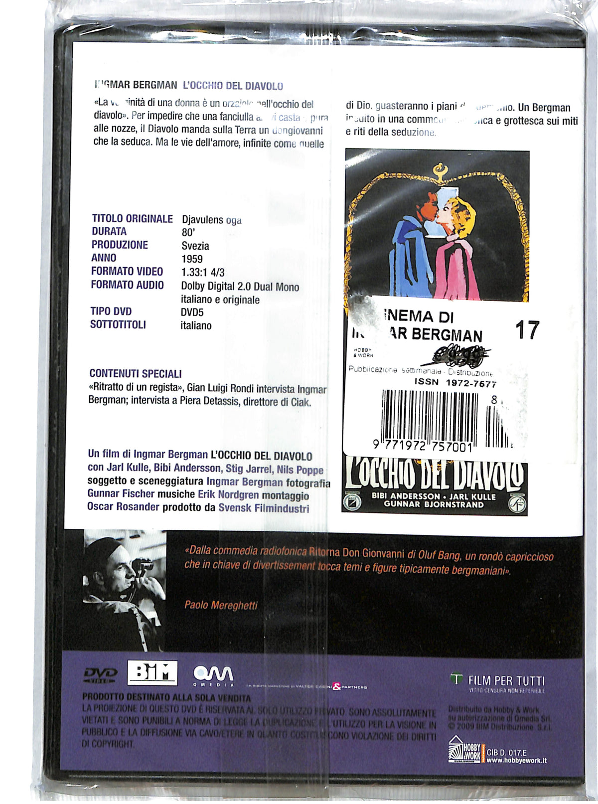 EBOND L'occhio del diavolo EDITORIALE DVD DB616114