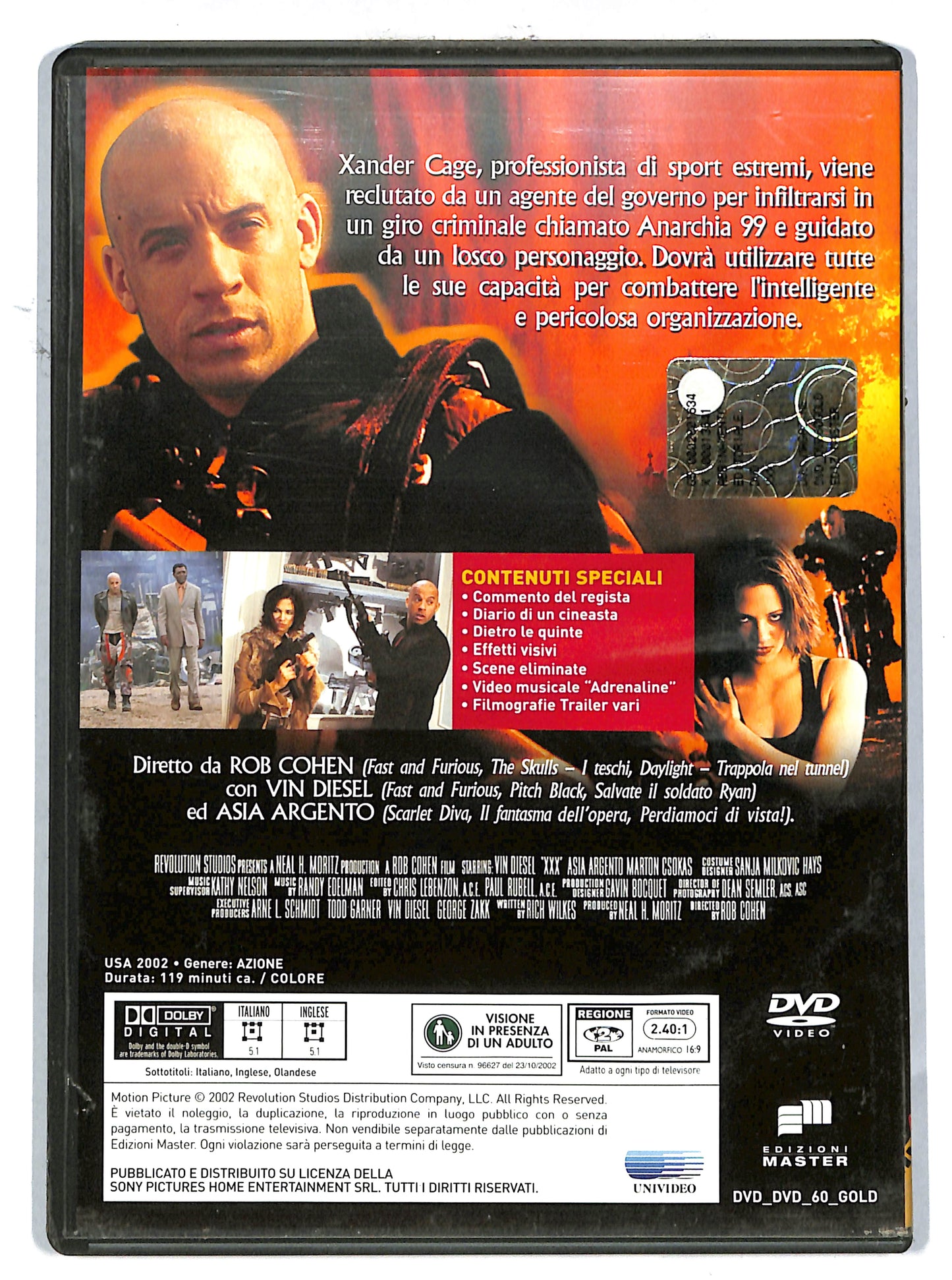 EBOND xXx EDITORIALE DVD DB616118