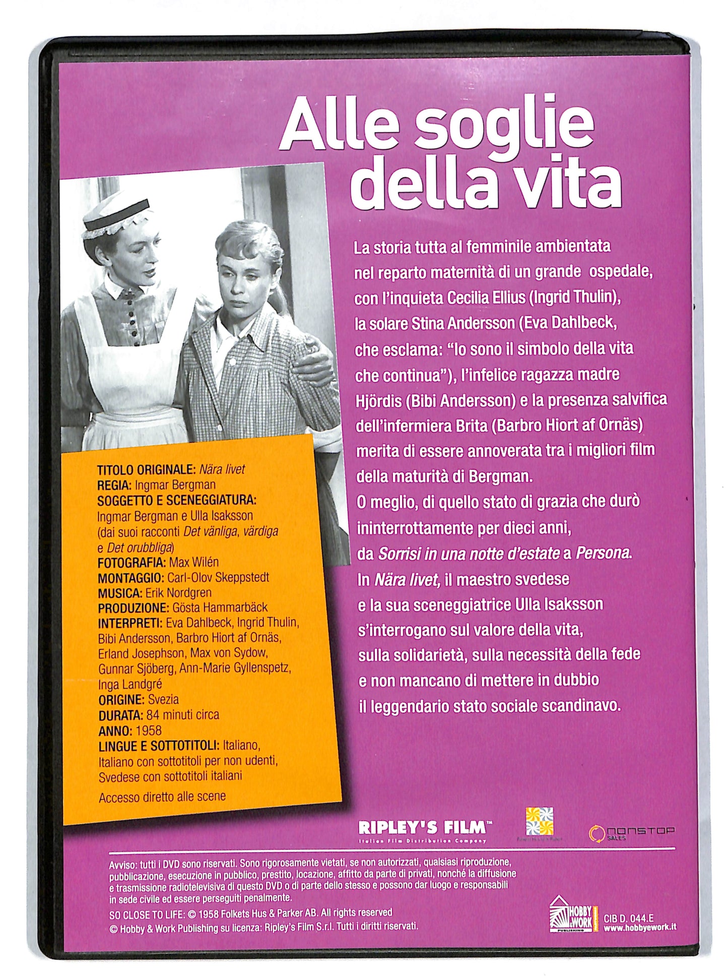 EBOND Alle soglie della vita EDITORIALE DVD DB616121