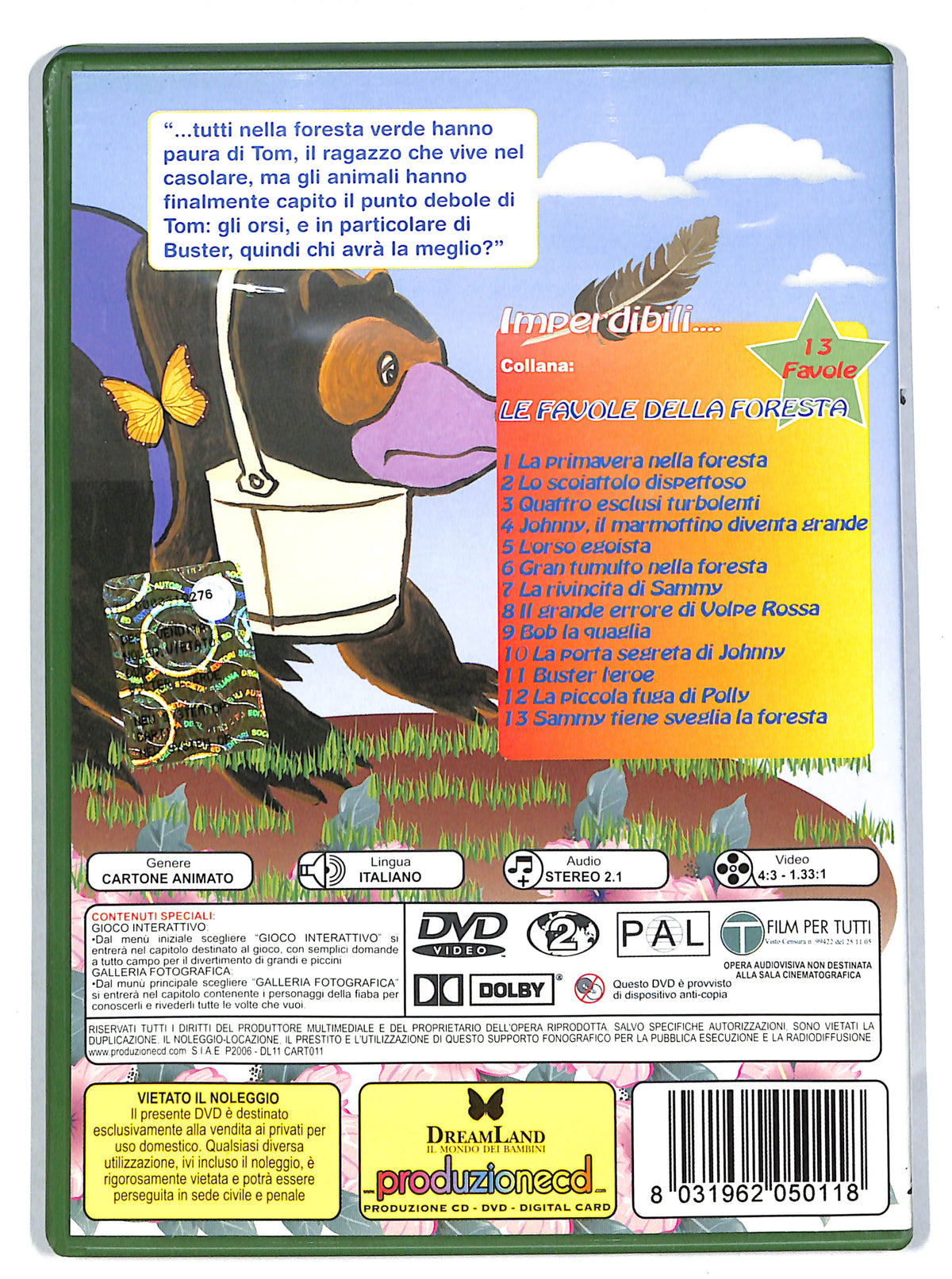 EBOND Buster l'eroe - favola n 11 DVD DB616129