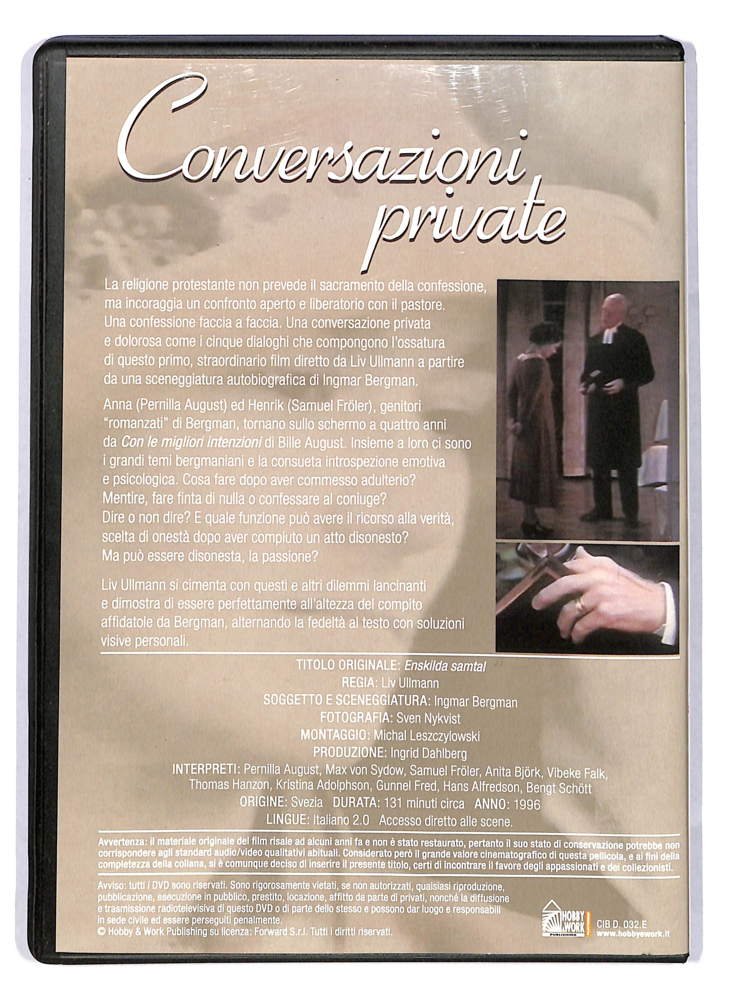 EBOND Conversazioni private EDITORIALE DVD DB616139