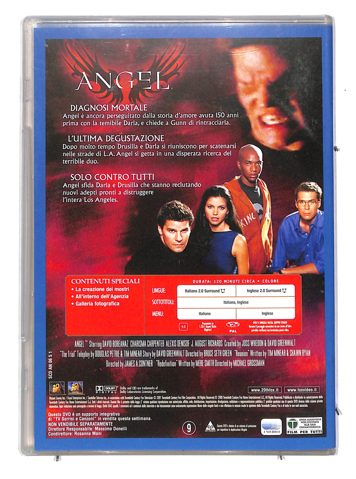 EBOND Angel stagione 2 disco 3 EDITORIALE DVD DB616151