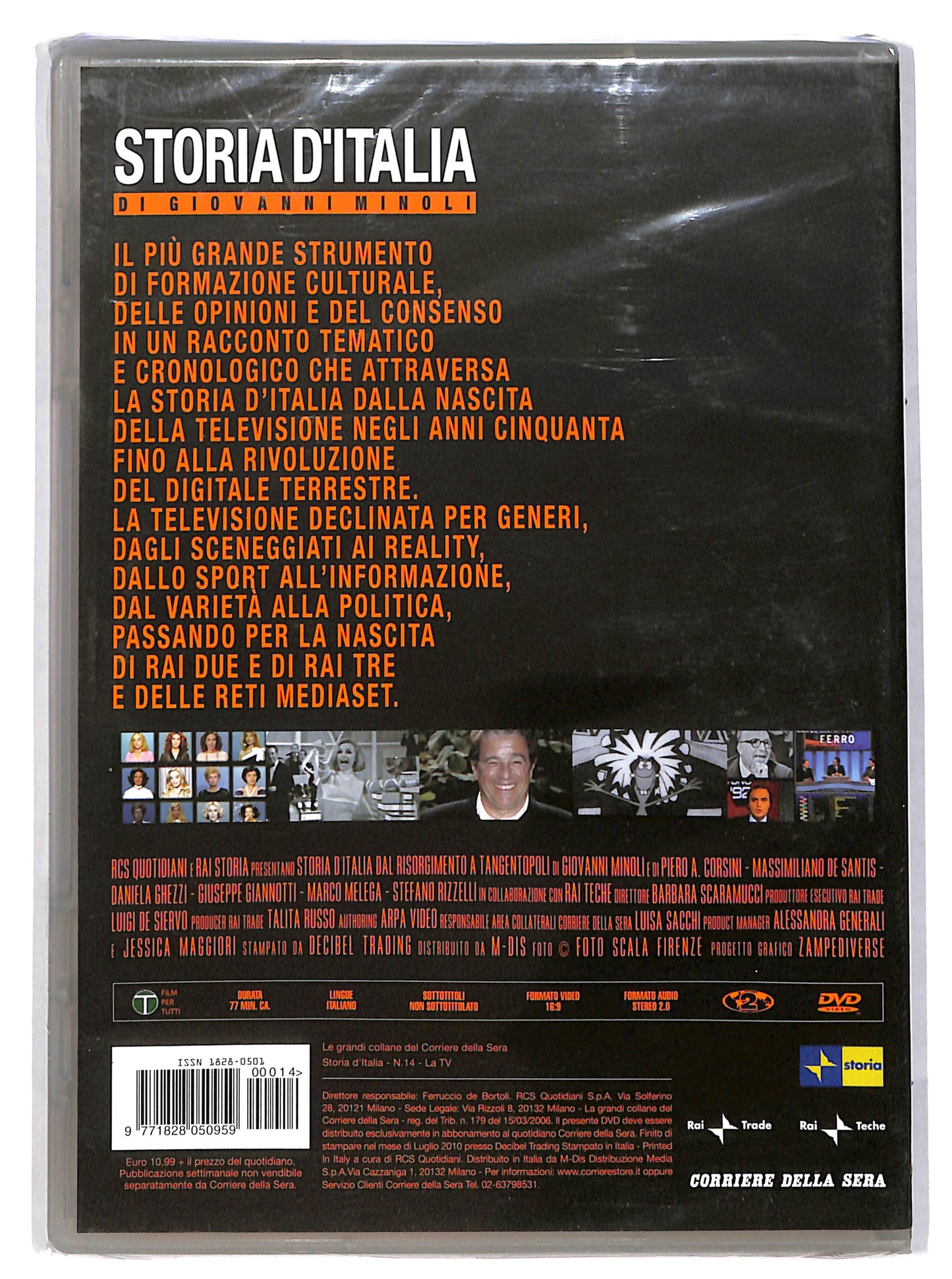 EBOND Storia dItalia - la tv 1954 - 2000 EDITORIALE DVD DB616609