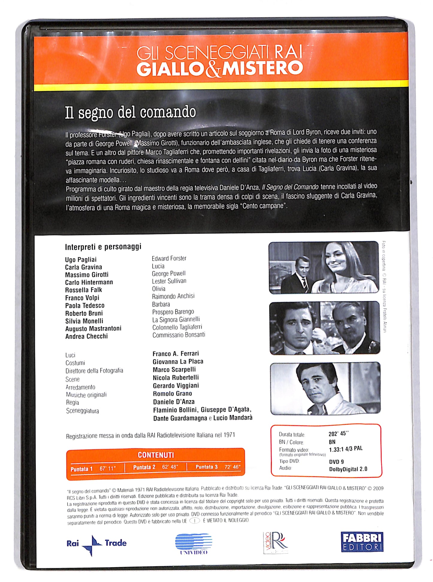 EBOND Il segno del comando puntata 1 - 3 EDITORIALE DVD DB616634