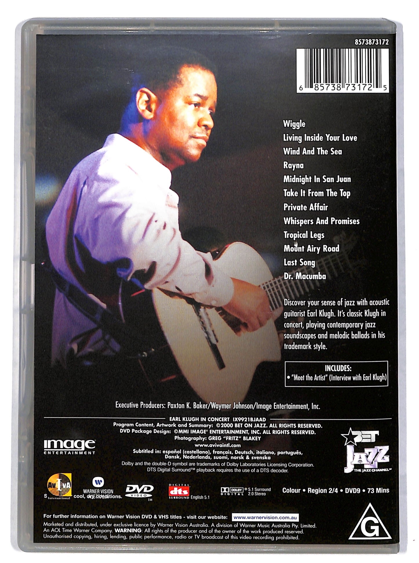 EBOND Earl Klugh in concert DVD DB616645