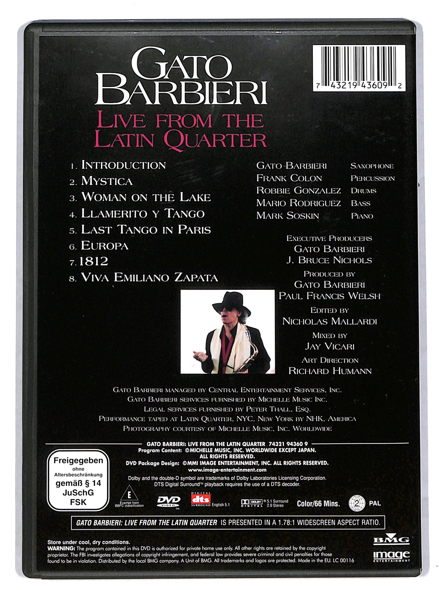 EBOND Gato Barbieri - Live DVD DB616649