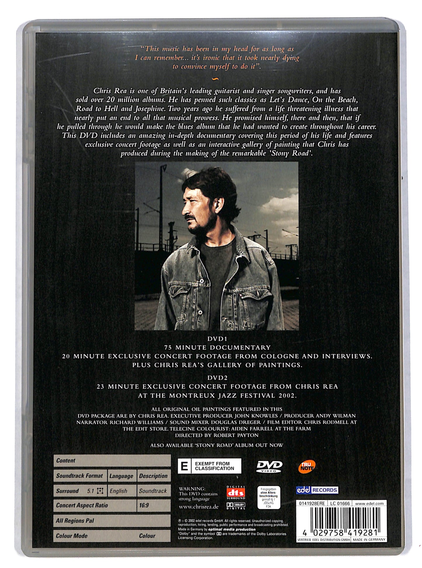 EBOND Chris Rea - Stony road DVD DB616652