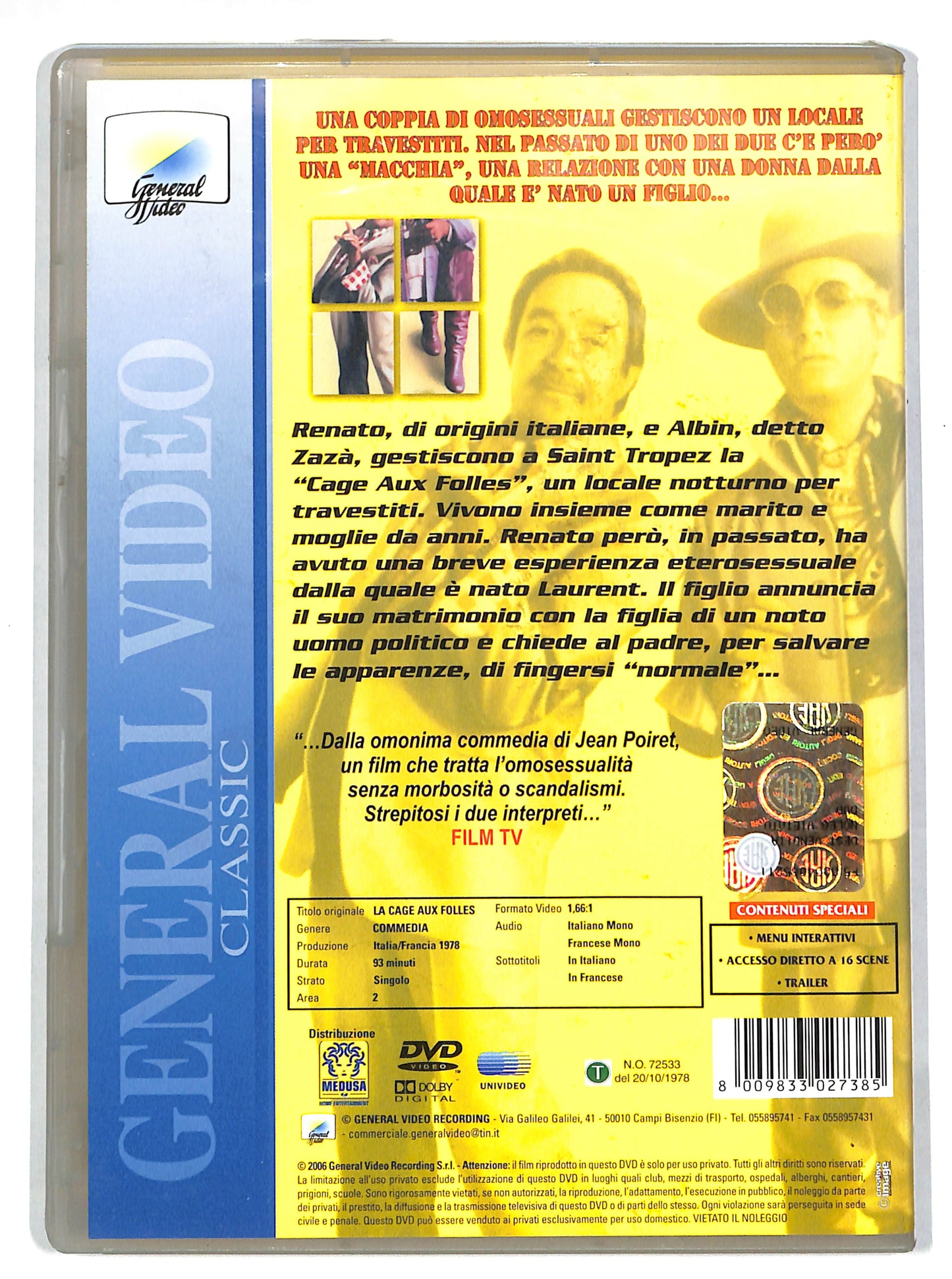 EBOND Il vizietto DVD DB620603