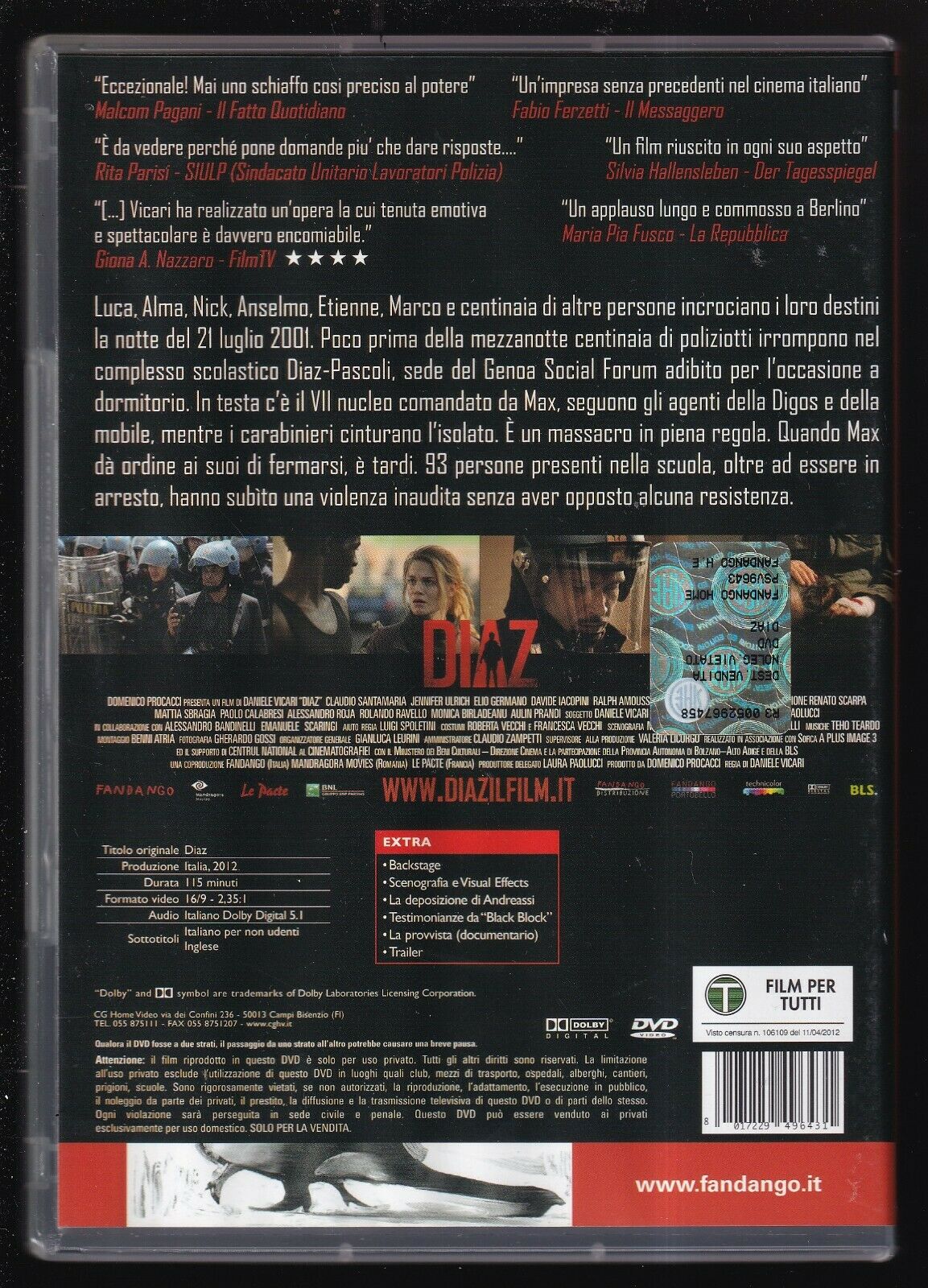 EBOND Diaz DVD DB620638