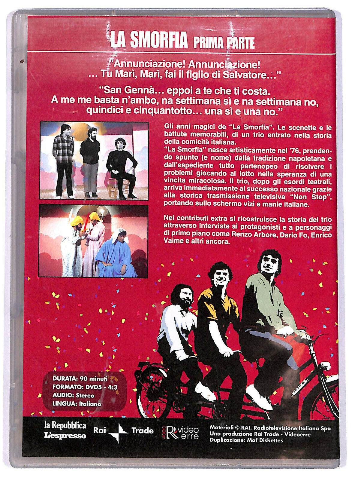 EBOND La Smorfia Prima Parte  Editoriale DVD DB620857