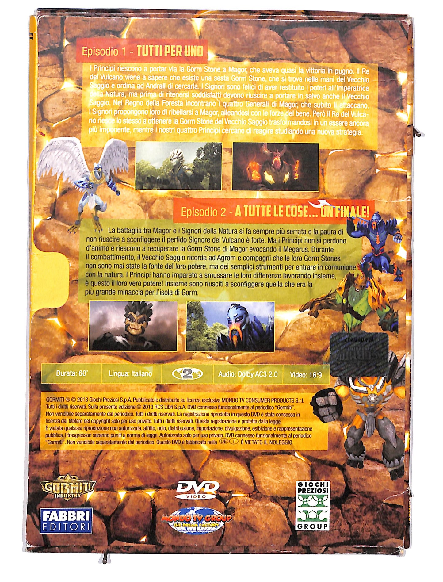 EBOND Gormiti - tutti per uno - a tutte le cose un finale DVD DB621104