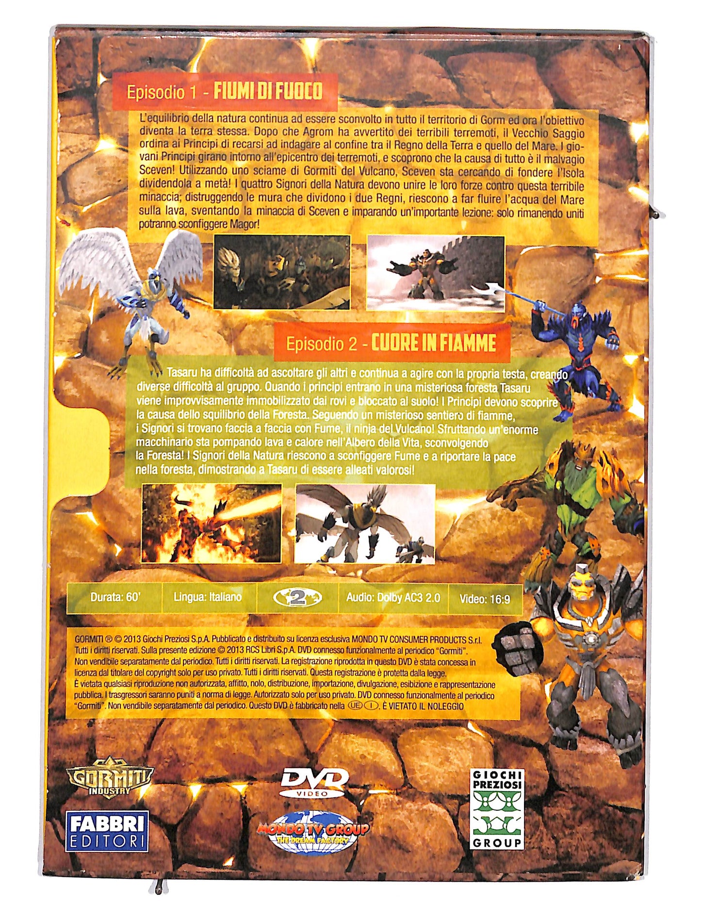 EBOND Gormiti vol.4 fiumi di fuoco - cuore in fiamme DVD DB621108