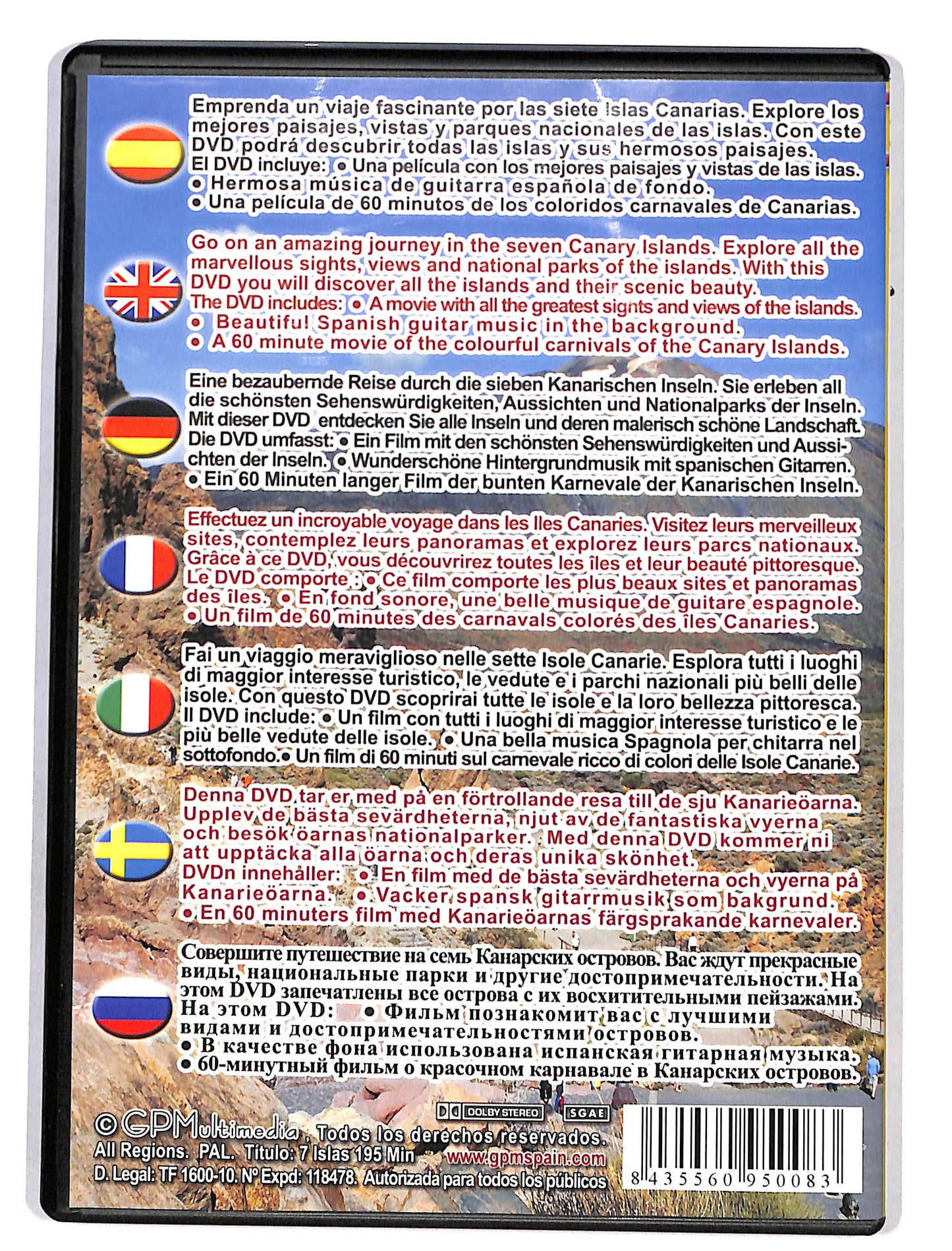 EBOND Islas Canarias DVD DB621124