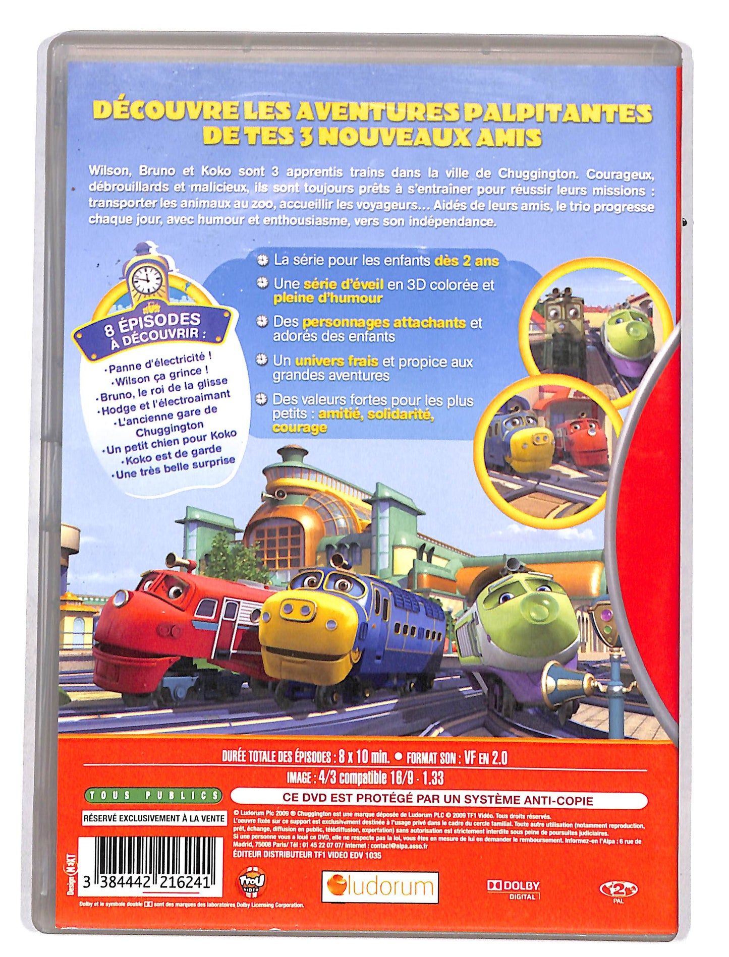 EBOND Chuggington Une tres belle surprise Ed. Francese DVD DB621132