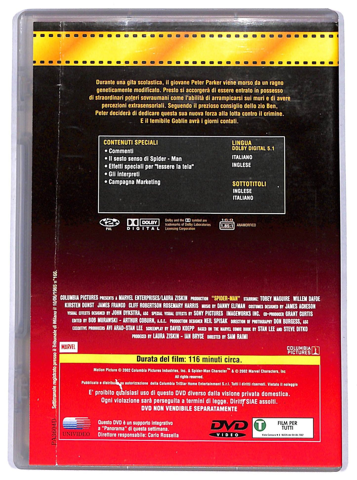 EBOND Spider-Man EDITORIALE DVD DB621138