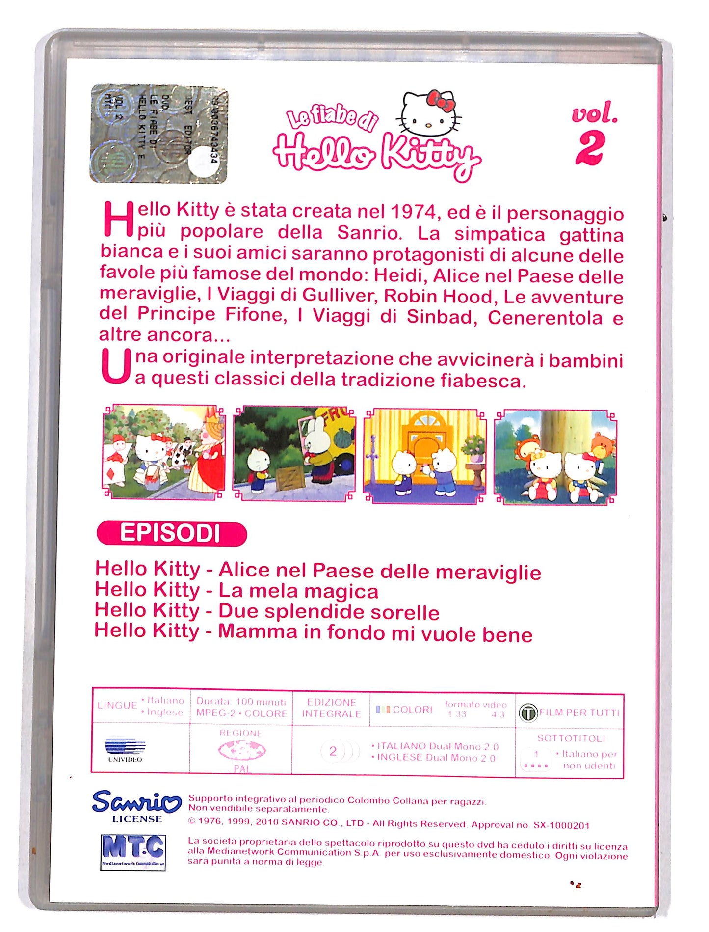 EBOND Le fiabe di Hello Kitty e i suoi amici vol.2 DVD DB621139
