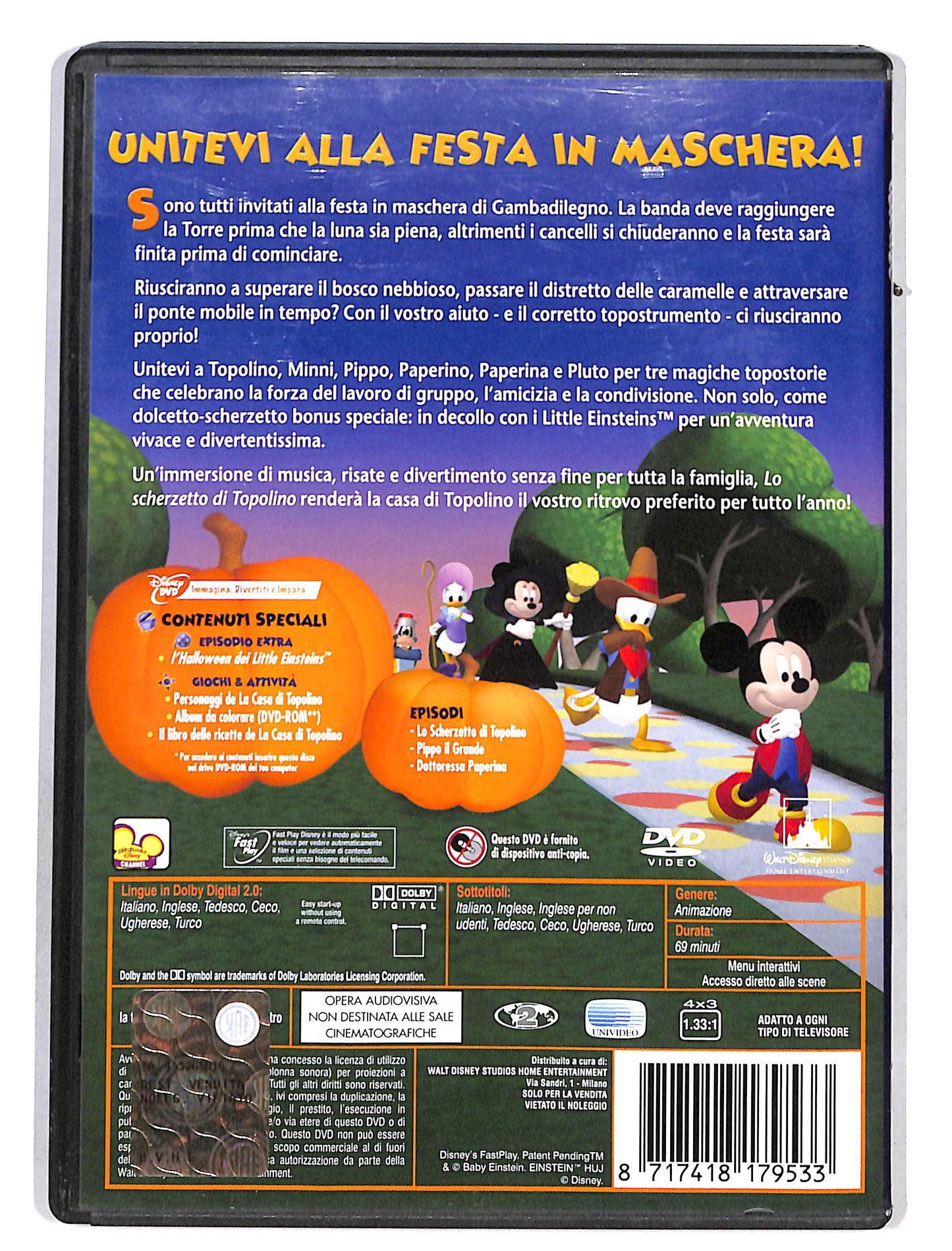 EBOND La casa di Topolino - Lo scherzetto di Topolino DVD DB621148