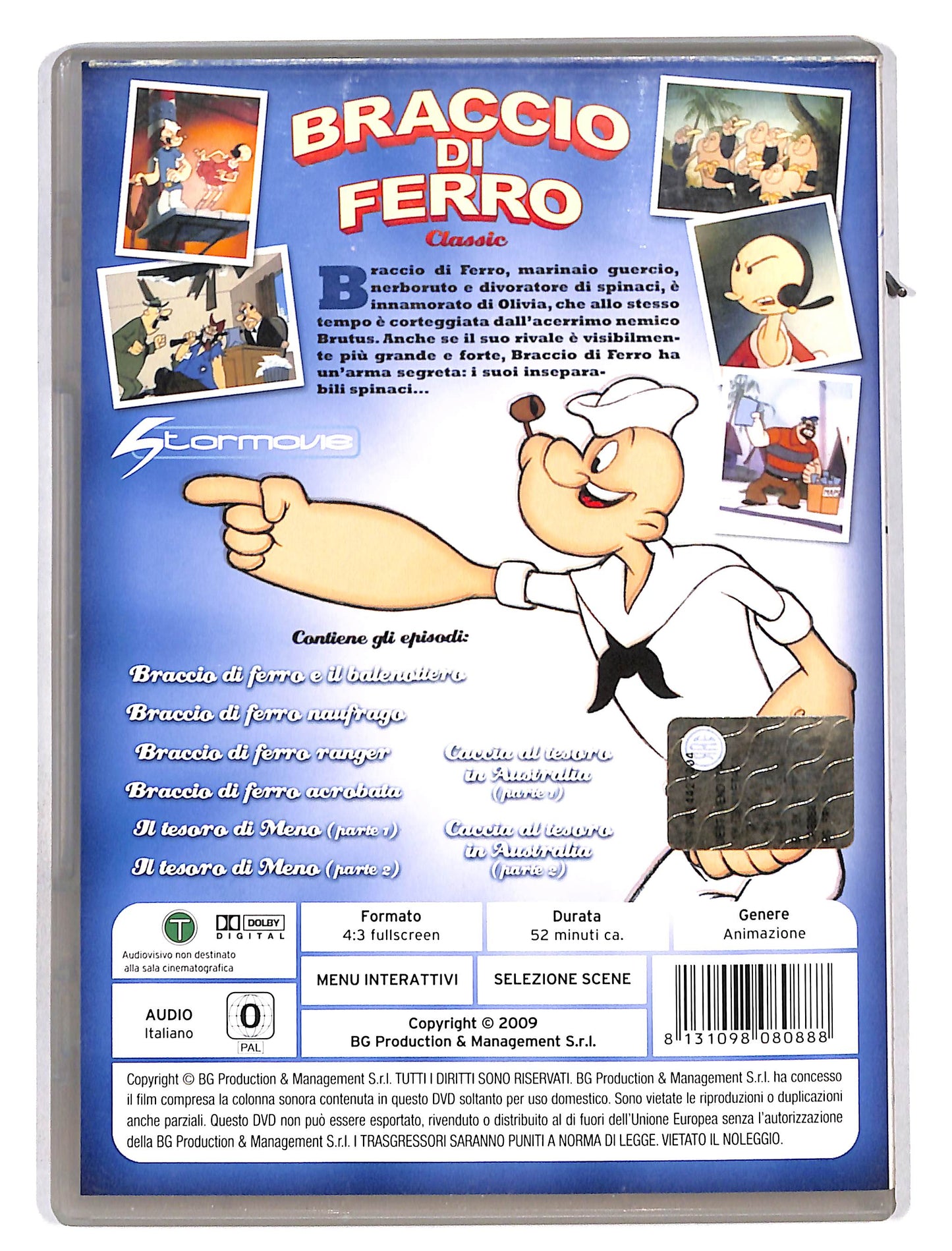 EBOND Braccio di Ferro e il Balenottero DVD DB621163