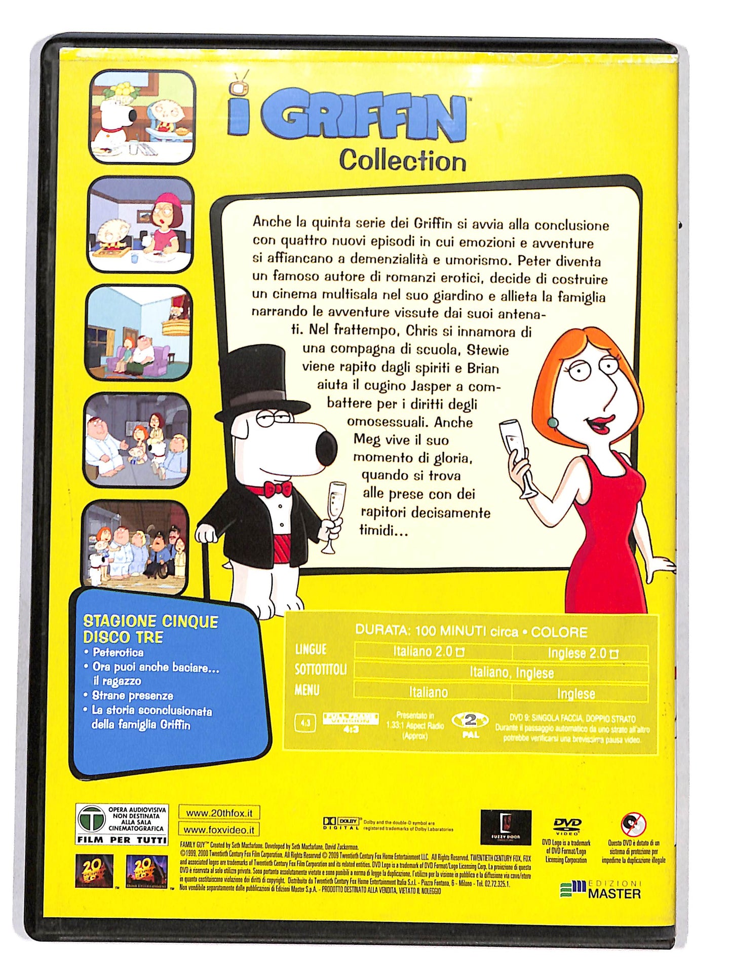 EBOND I Griffin Stagione 5 disco tre EDITORIALE DVD DB621164