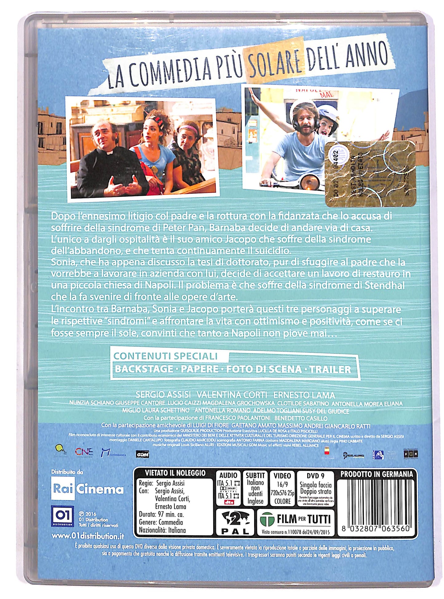 EBOND A Napoli non piove mai NOLEGGIO DVD DB621416