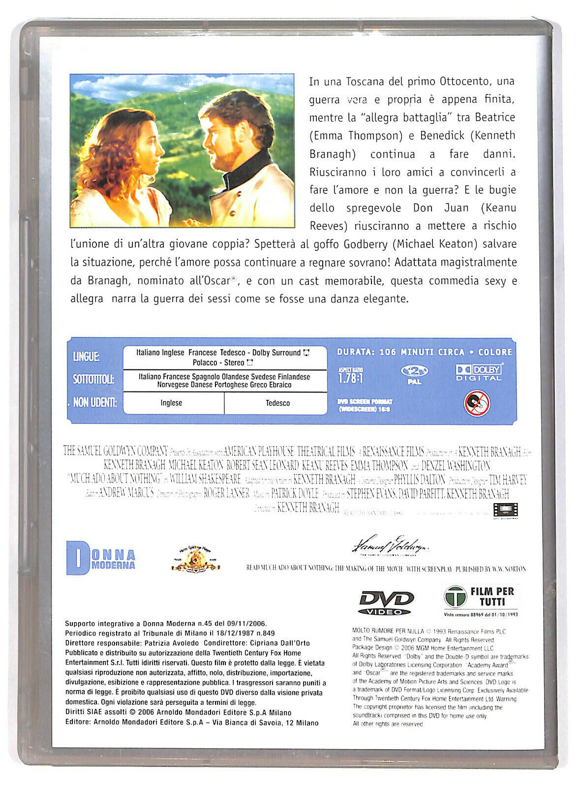 EBOND Molto Rumore Per Nulla Vol.3 Editoriale DVD DB621638