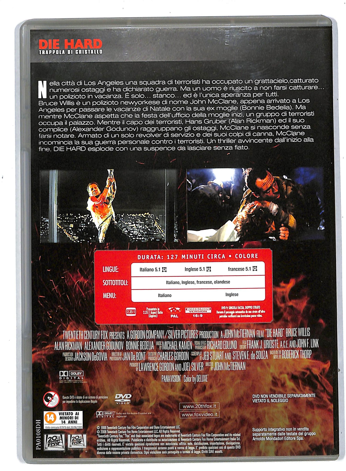 EBOND Die hard trappola di cristallo EDITORIALE DVD DB621655