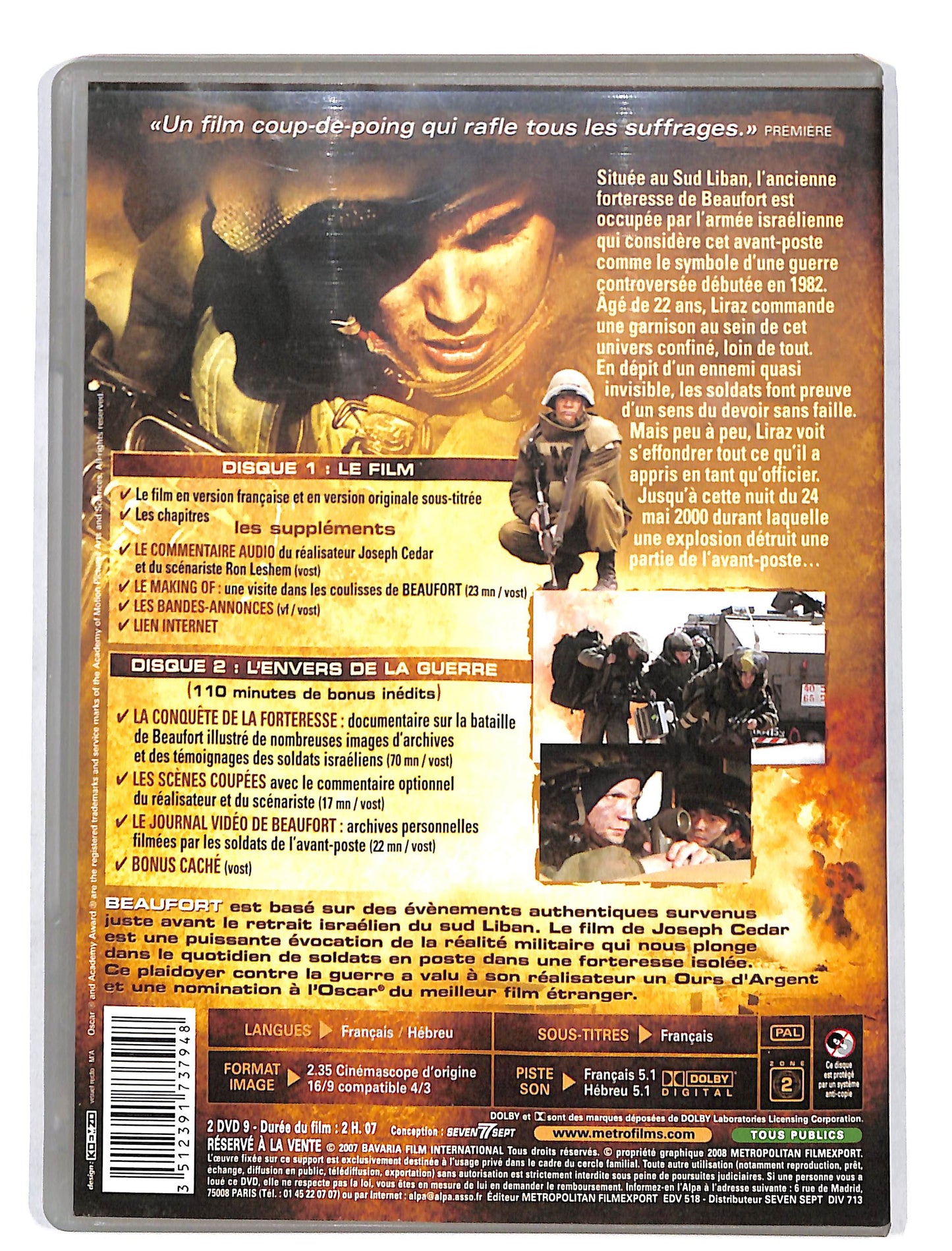 EBOND Beaufort Edizione Francese 2 dischi DVD DB622601