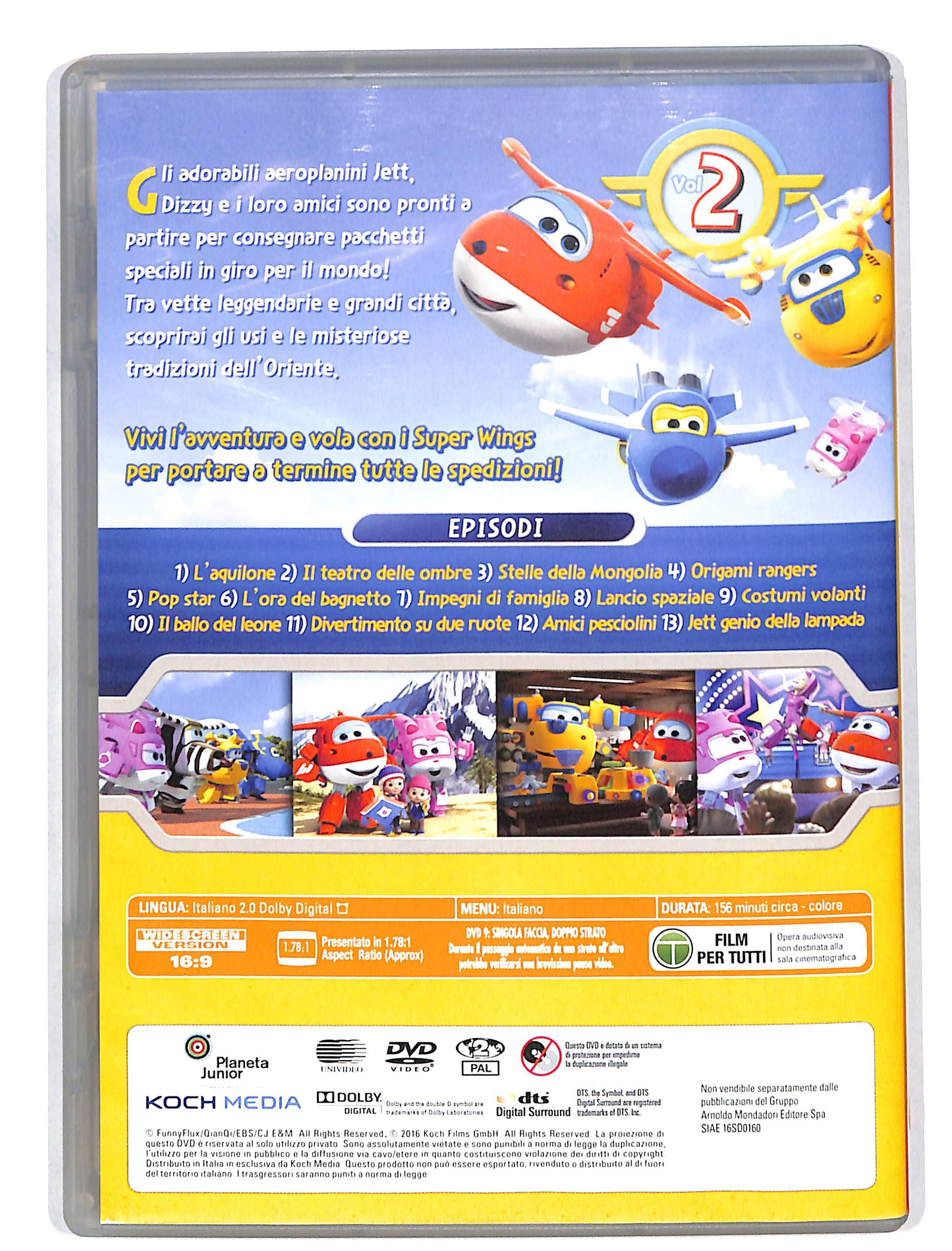 EBOND Super Wings Vol 2 Avventure in Oriente DVD DB622602