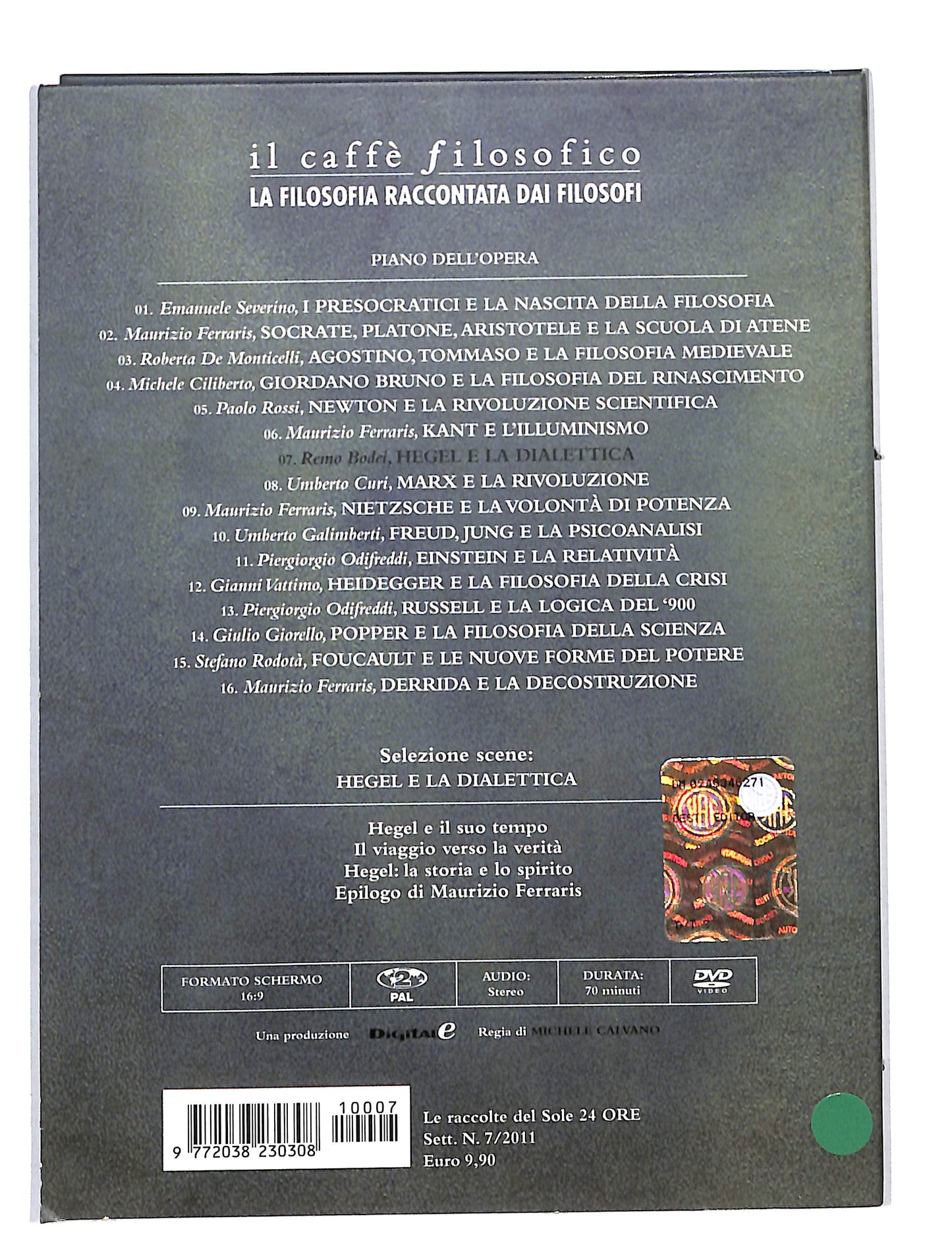 EBOND Remo Bodei racconta Hegel e la dialettica DVD DB622615