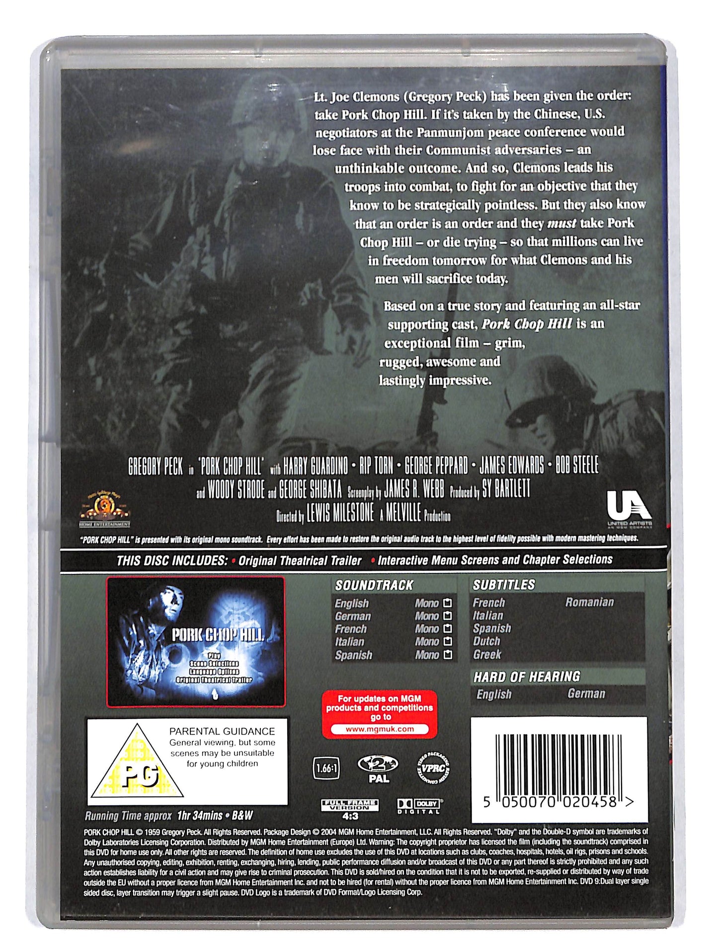 EBOND Pork Chop Hill DVD DB622616