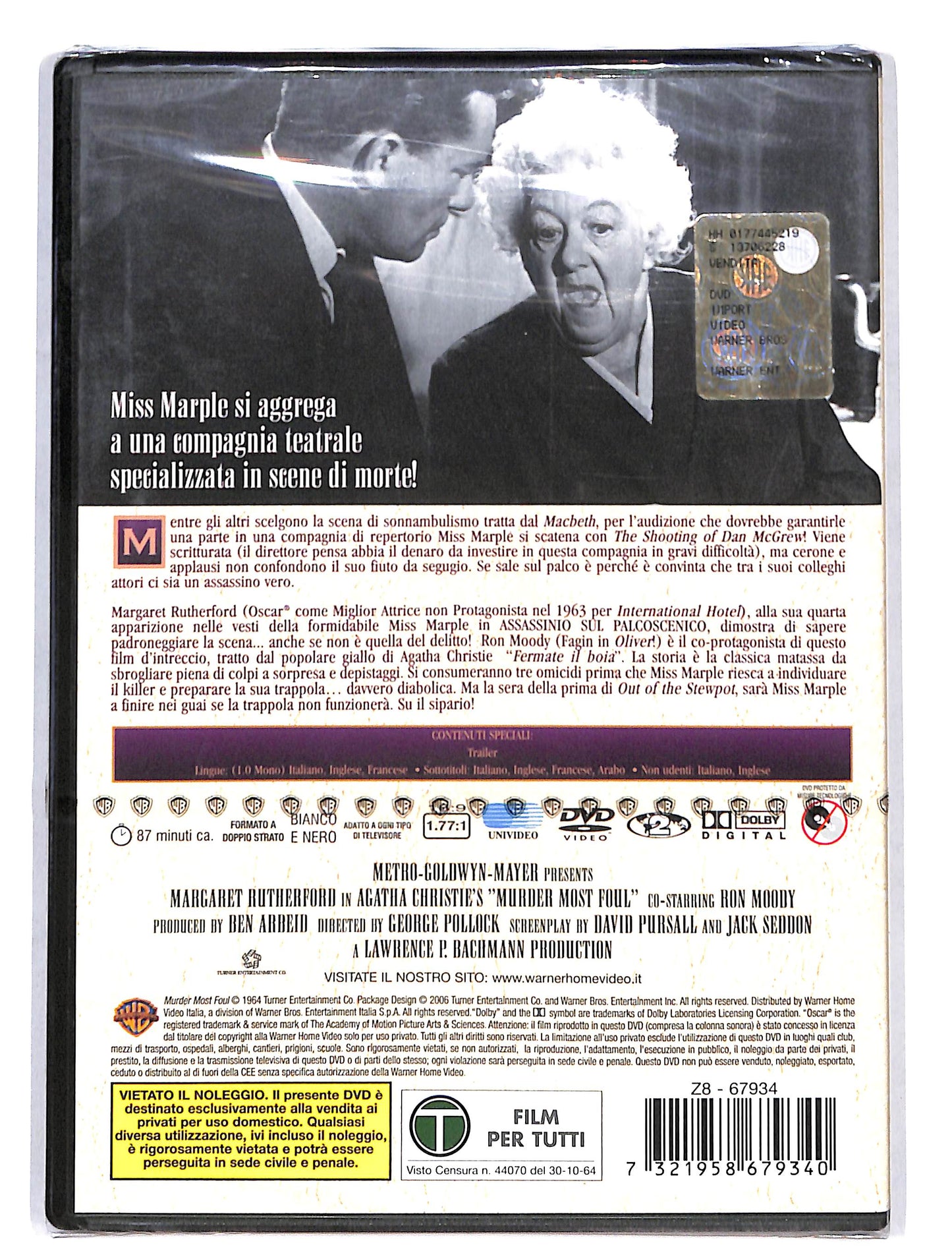 EBOND Agatha Christie Assassinio sul Palcoscenico DVD DB622645